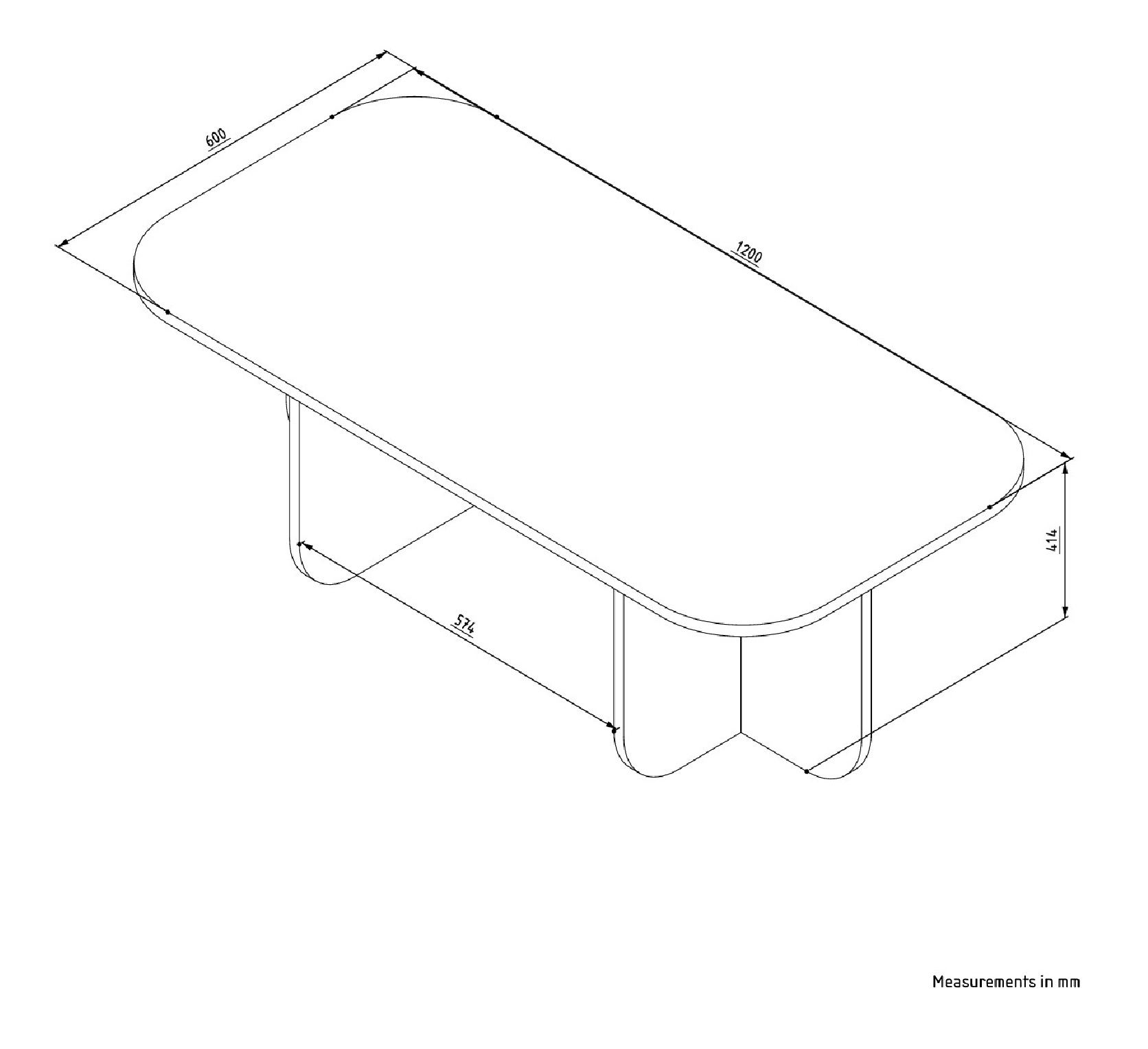 Becaj Coffee Table Sapphire