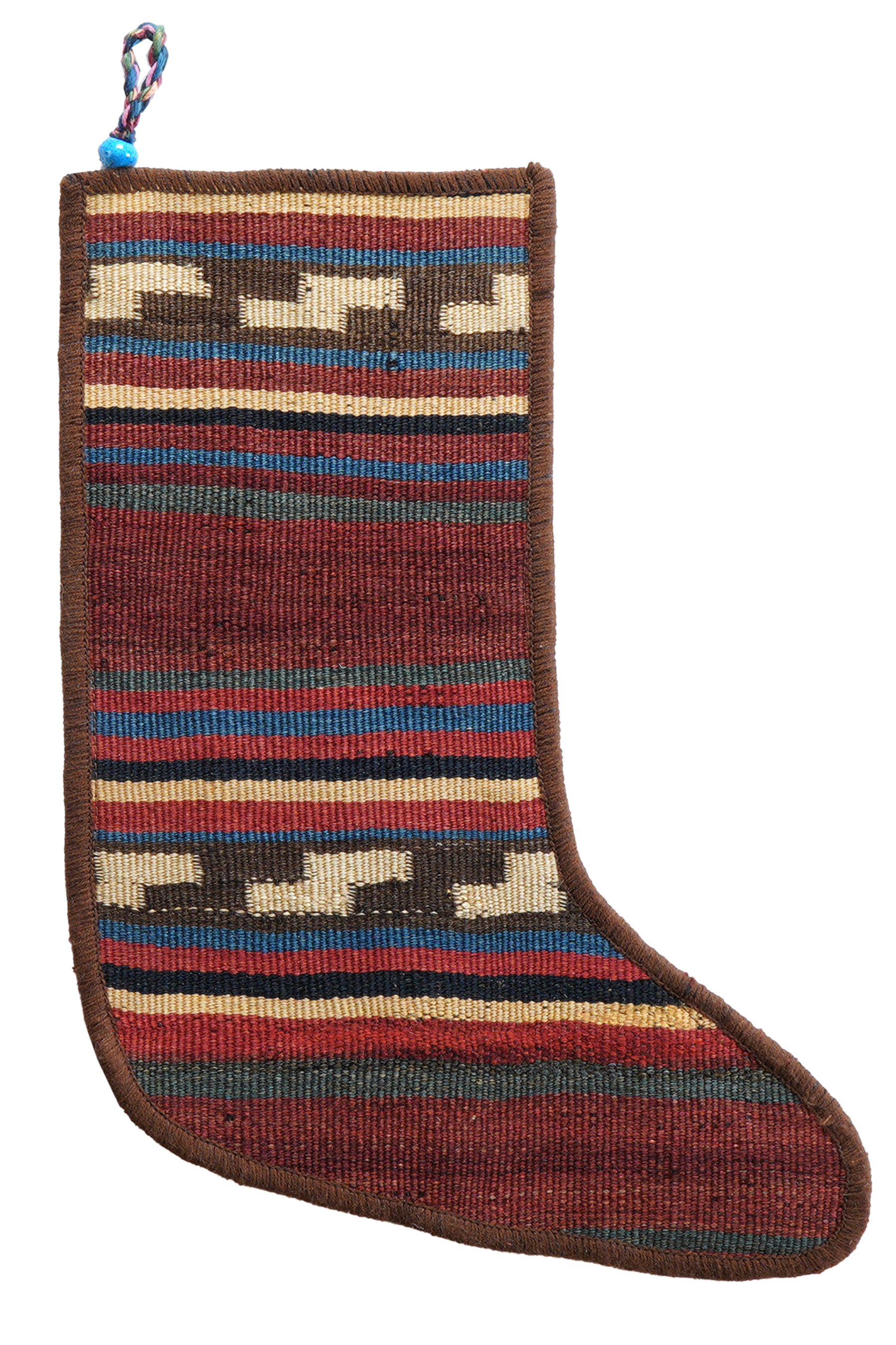 Christmas stocking Wool Multicolored 41x56cm