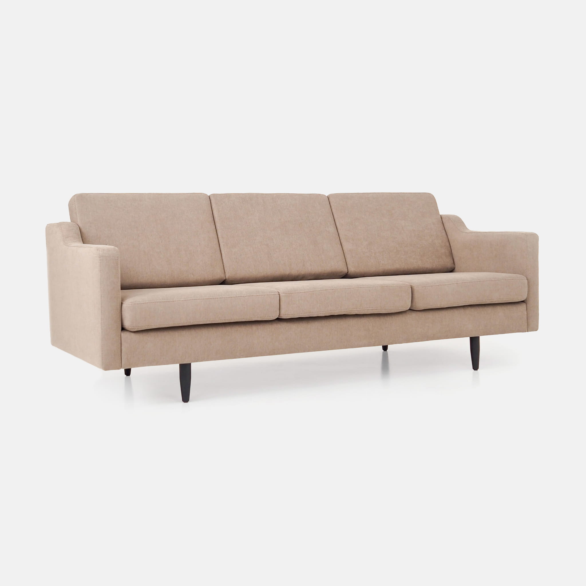 Bodo Sofa 3-Sitzer Braun