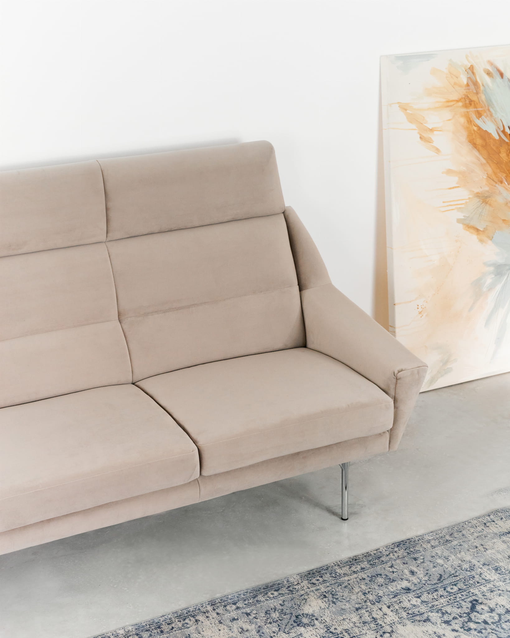 Mandal Sofa 3-Sitzer Beige
