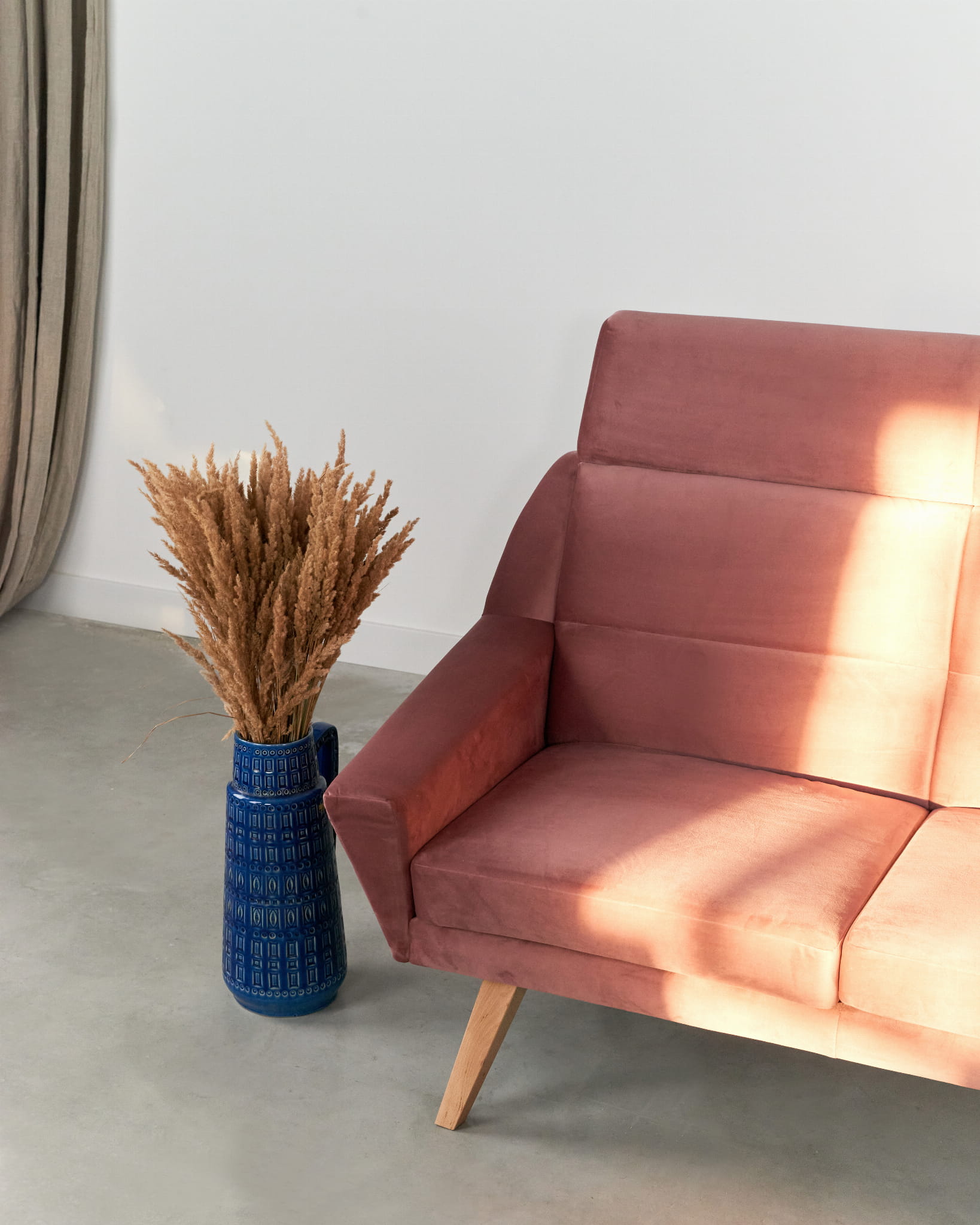 Mandal Sofa 3-seater Pink