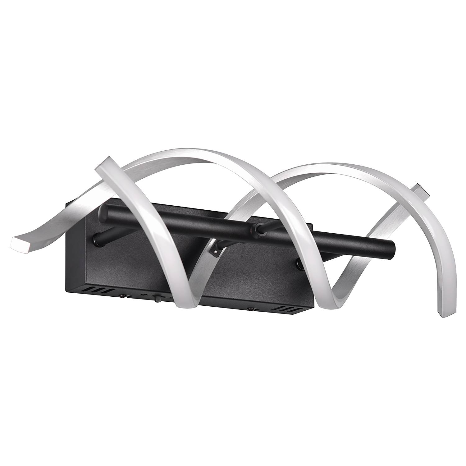 Sequence LED-Wandleuchte 1-flammig Silikon Aluminium Silber