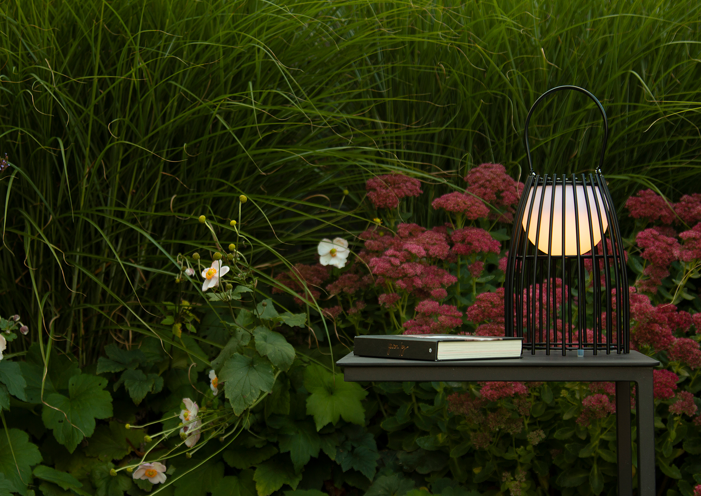 Fjara Table Lamp Battery Iron Black