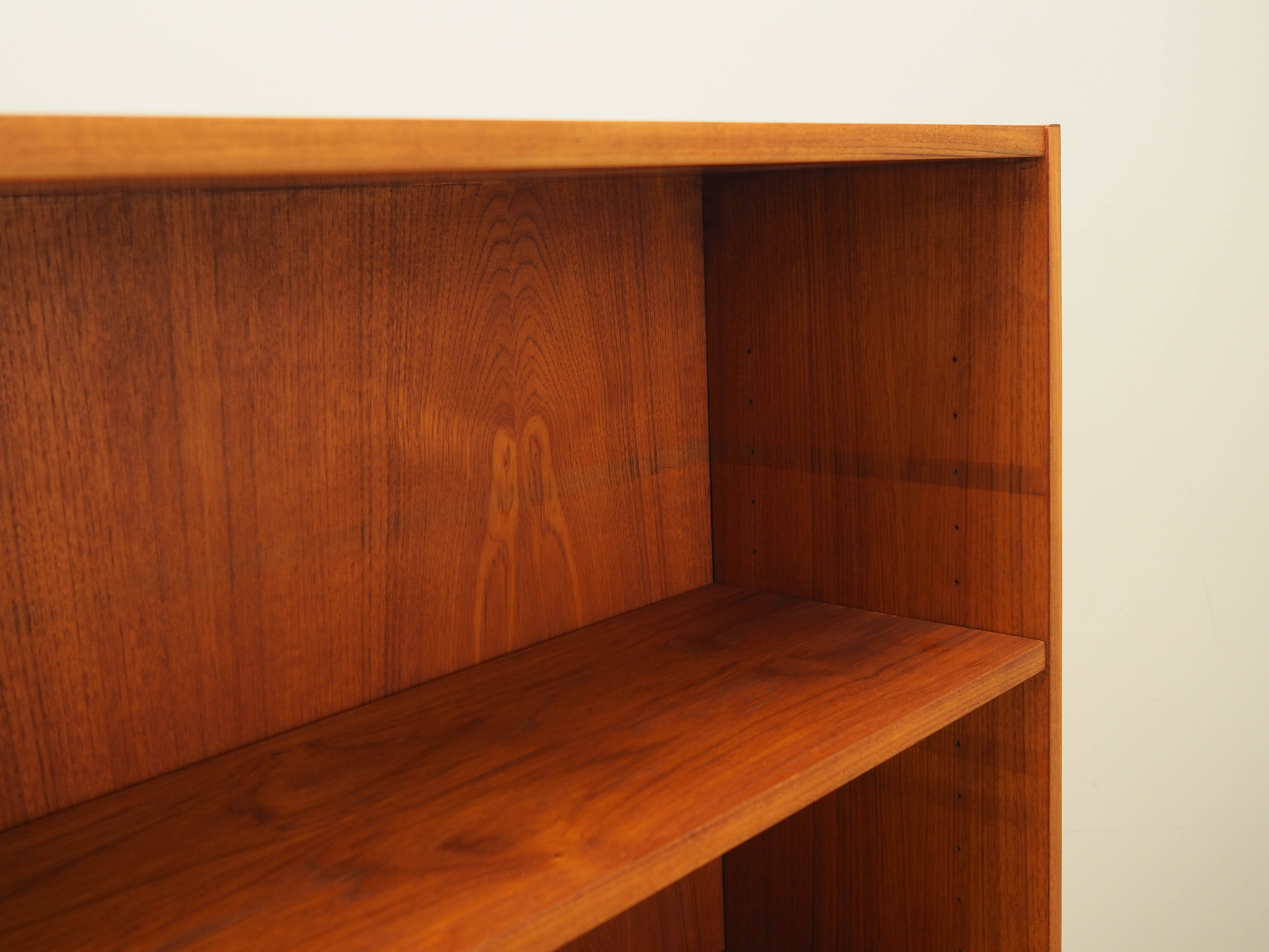 Teak bookshelf Brown 1970s