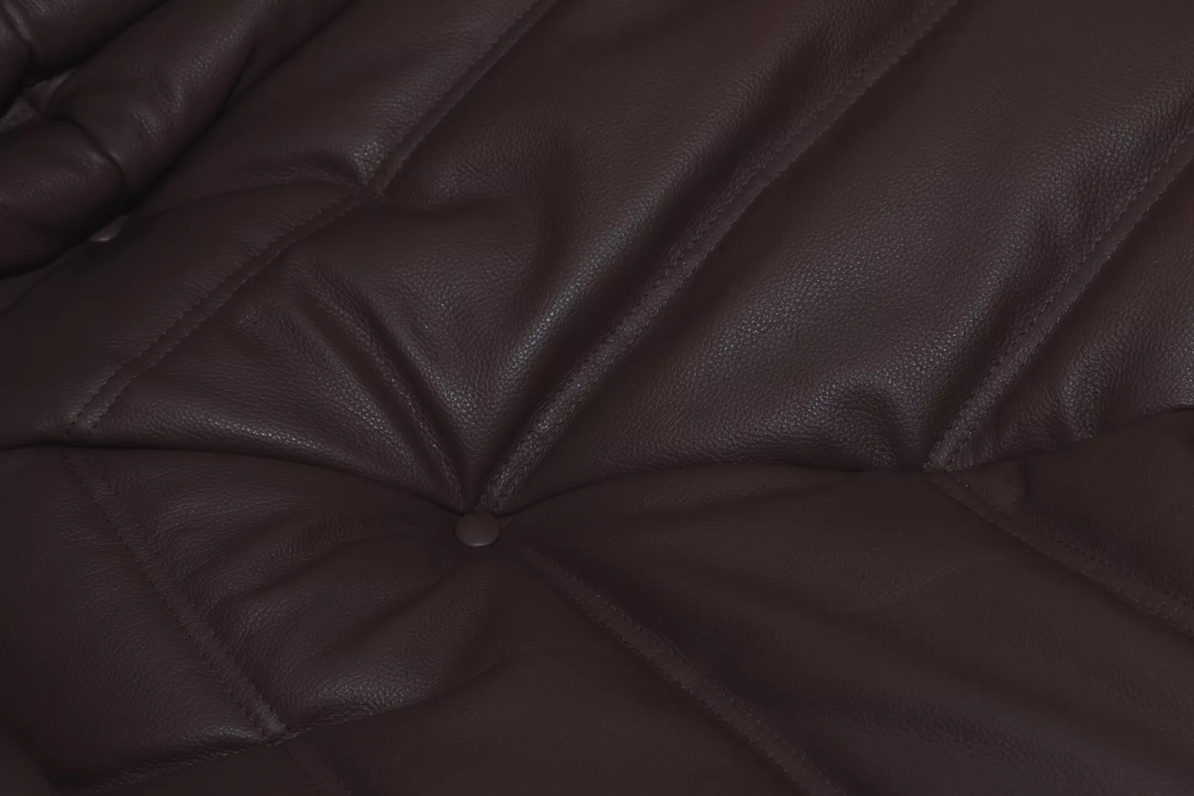 Togo Corner Sofa Madras Leather Brown