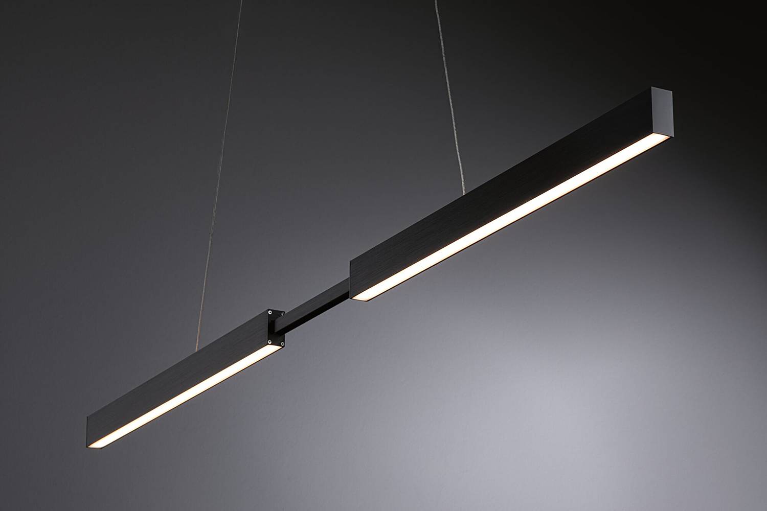 Pendelleuchte Puric Aptare Aluminium Schwarz