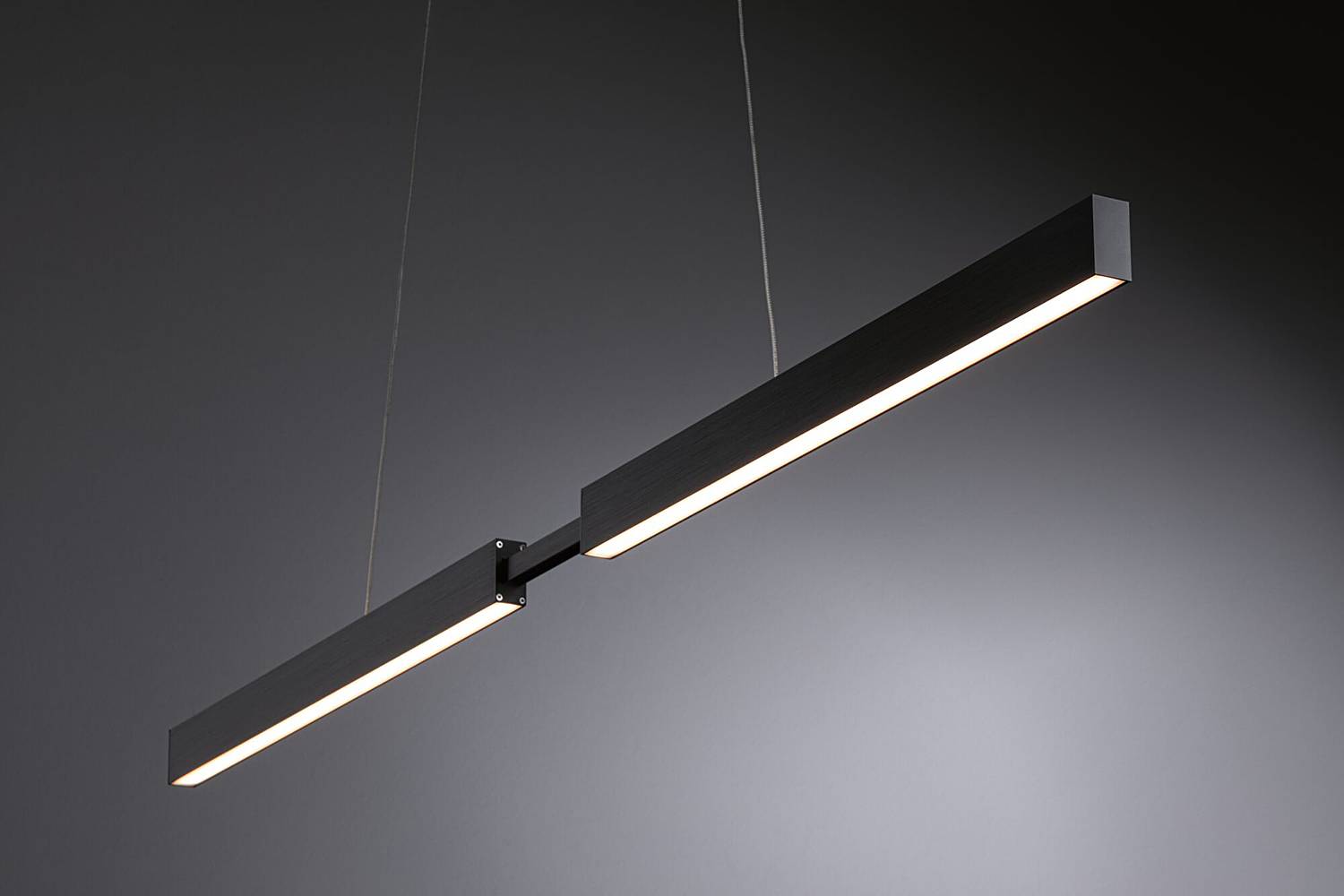 Pendelleuchte Puric Aptare Aluminium Schwarz