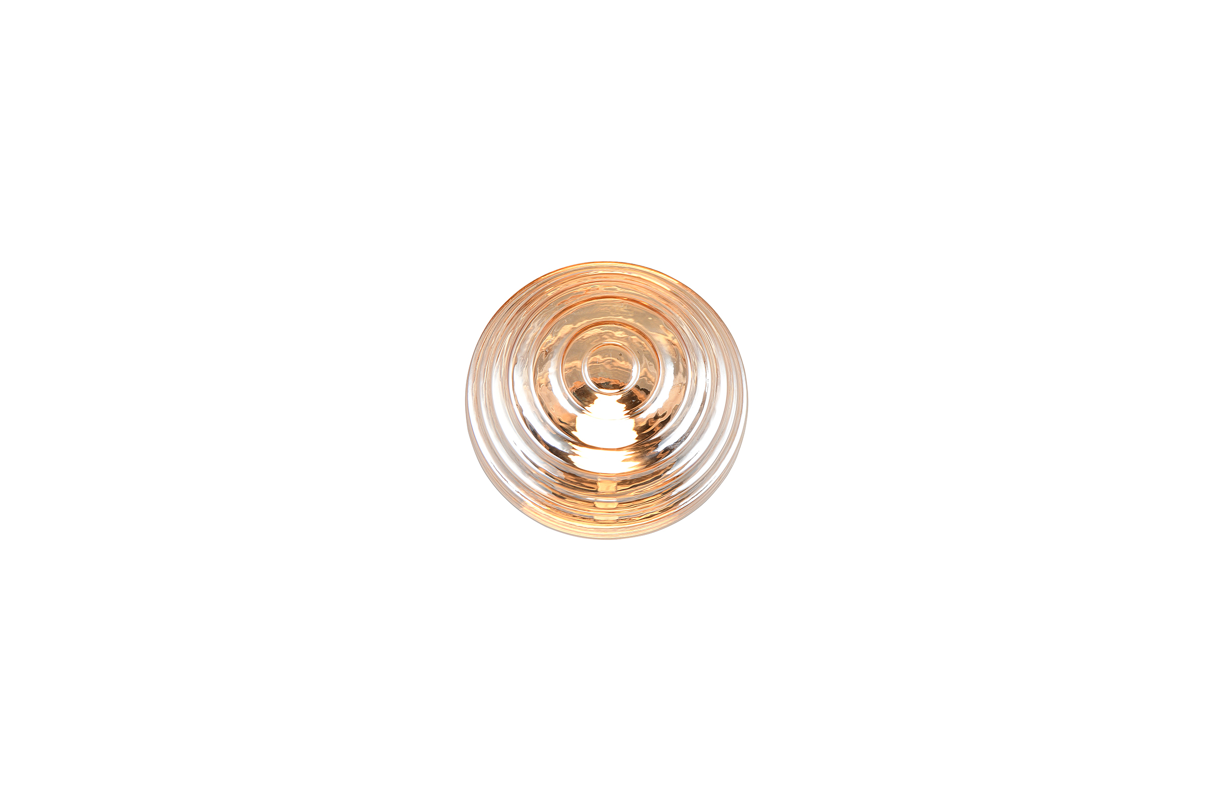 1-Light Earl LED Wall Lamp Colored Glass Iron Orange