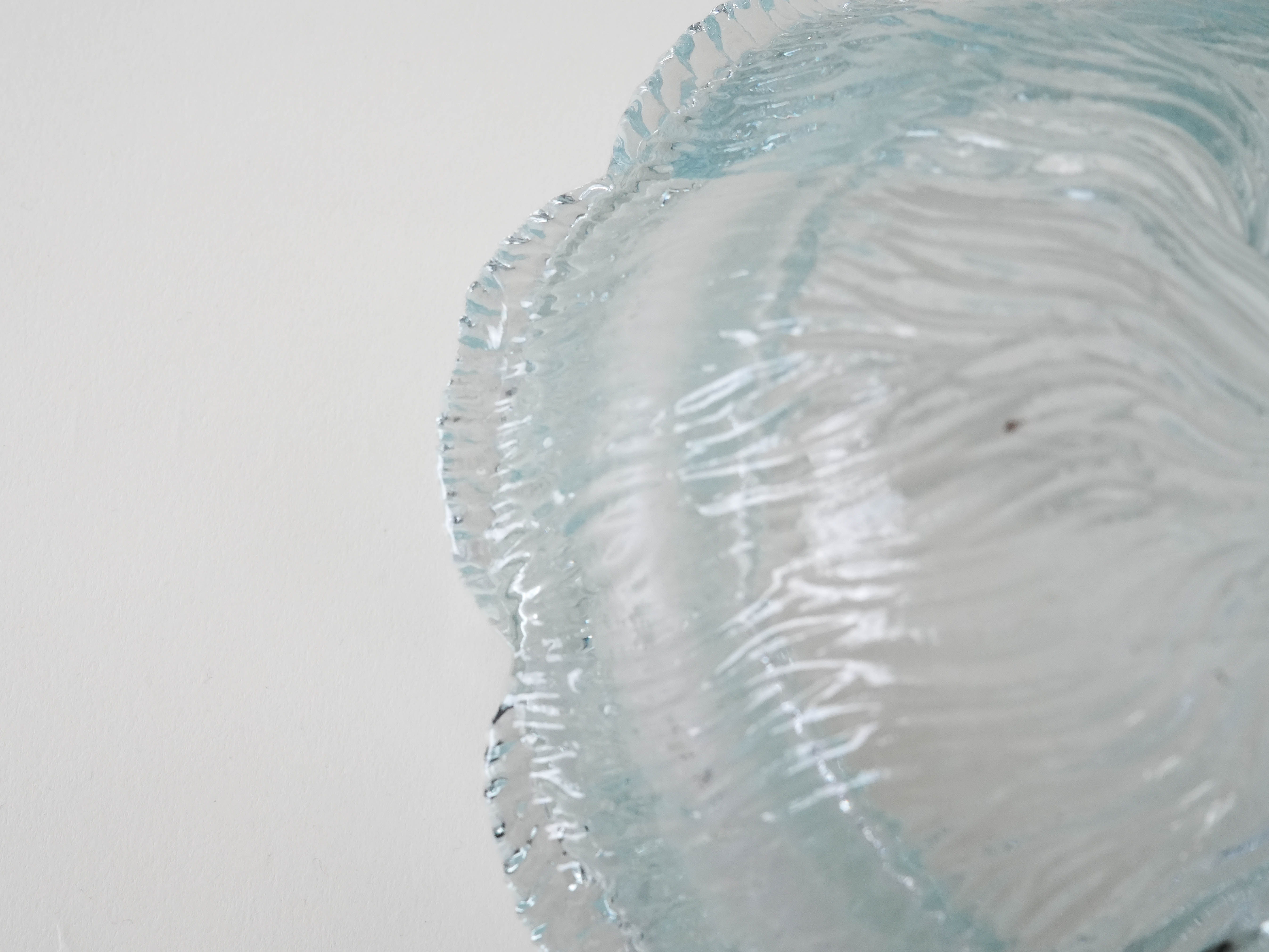 Glass bowl Transparent 1980s