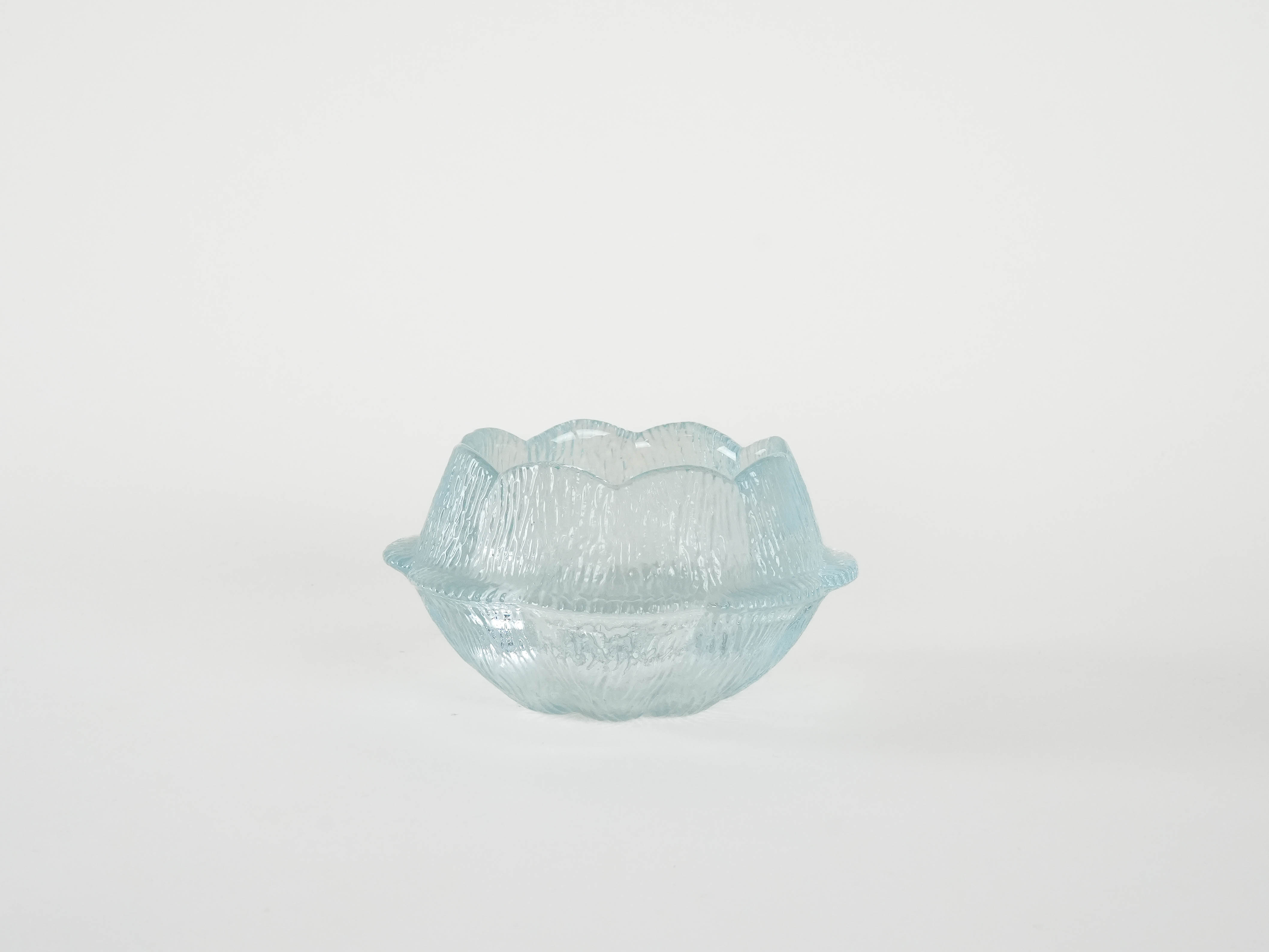 Glasschale Transparent 1980er Jahre