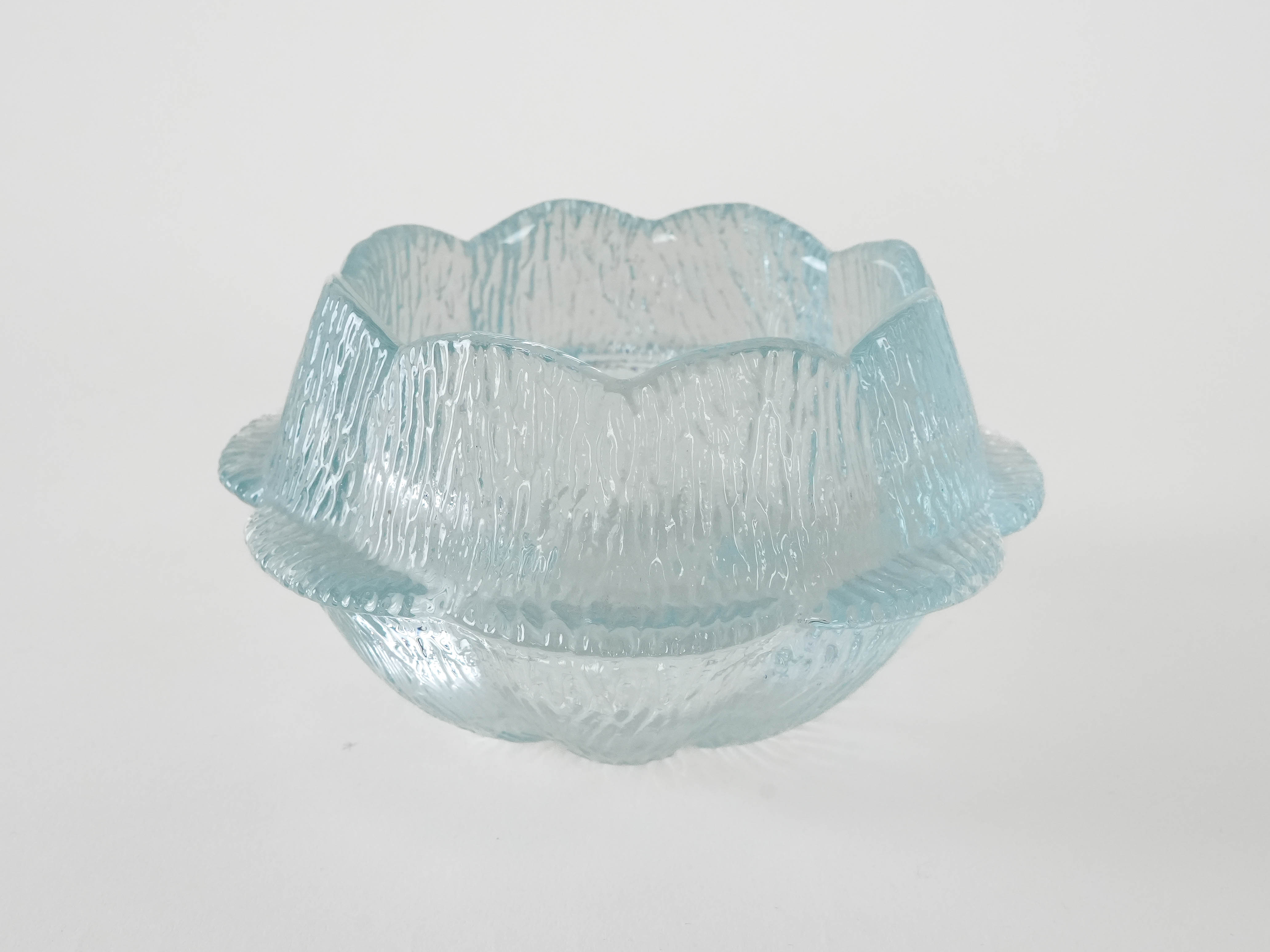 Glass bowl Transparent 1980s