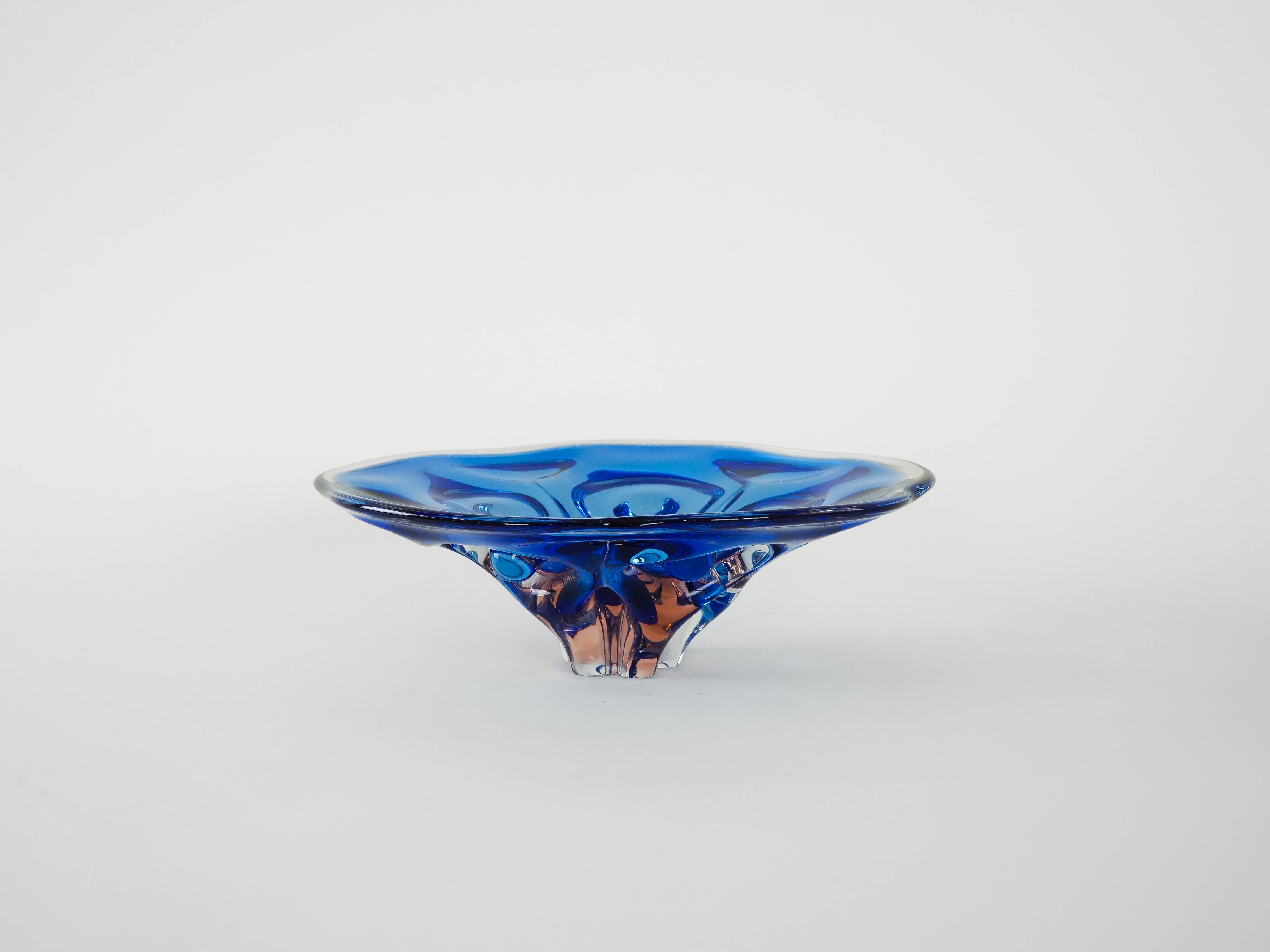 Cobalt bowl Blue 1970s