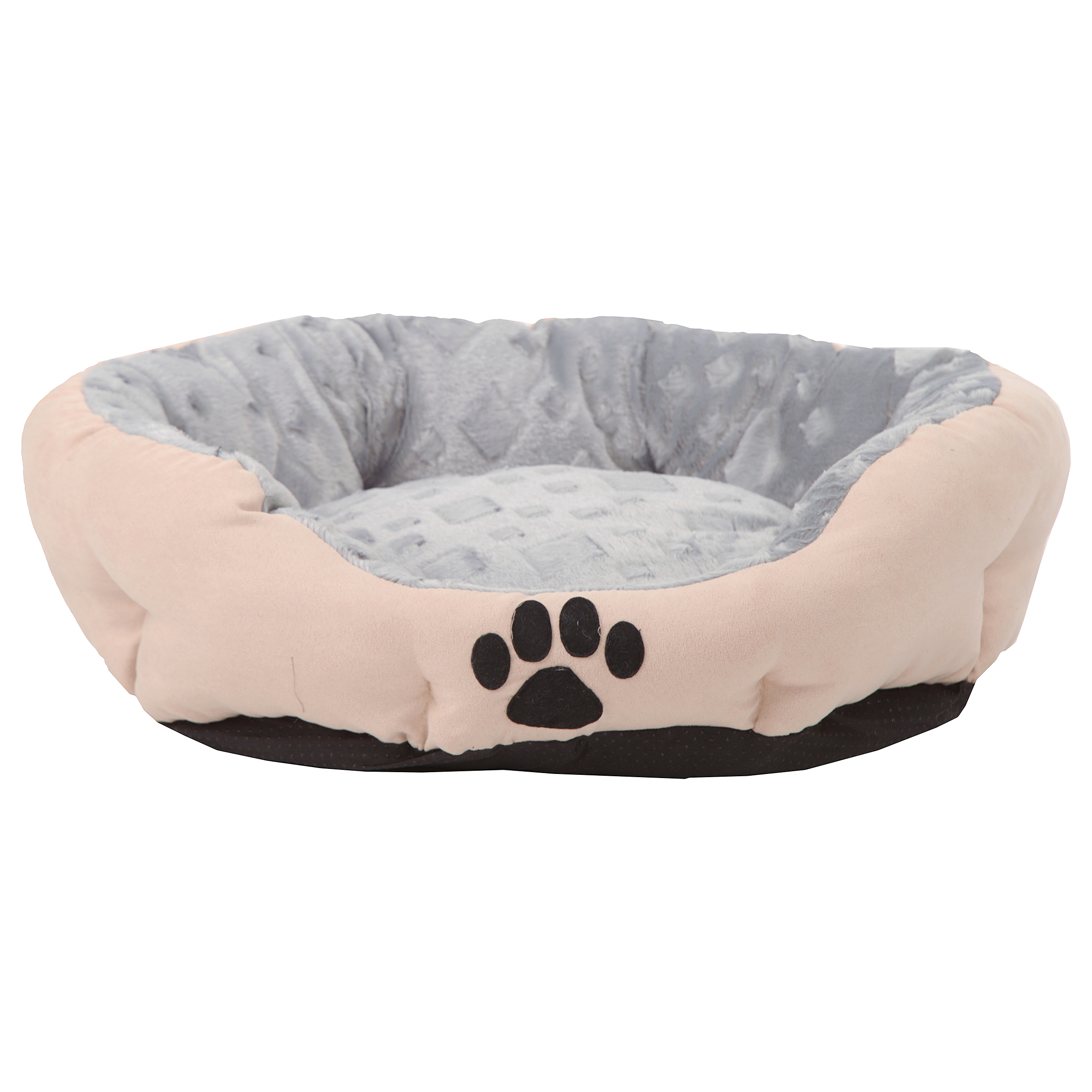 Snow L Dog bed Polyester Grey