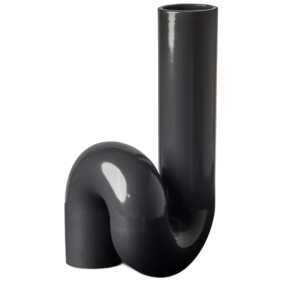 Yourtube Vase Ceramic Black