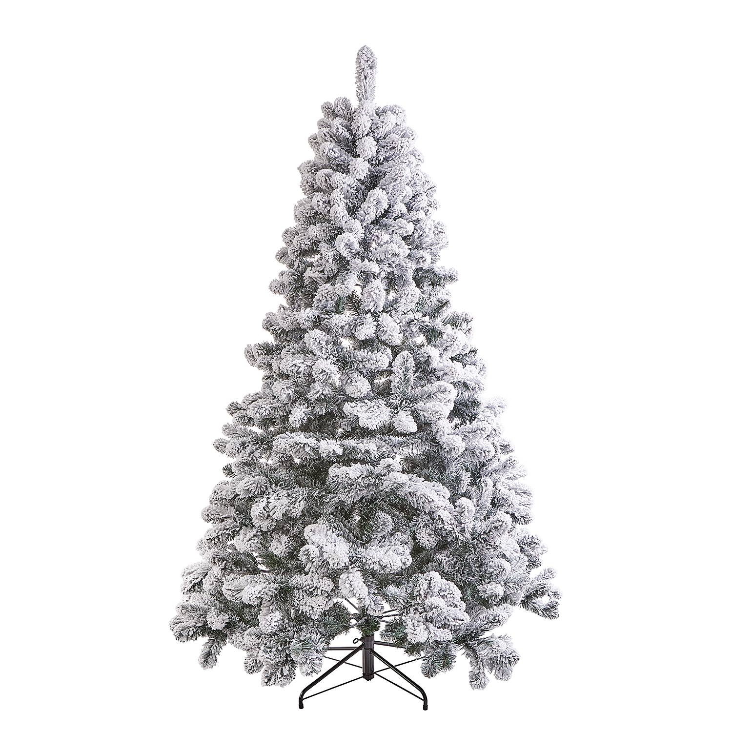 TREE OF THE MONTH Snow Christmas tree PVC Green