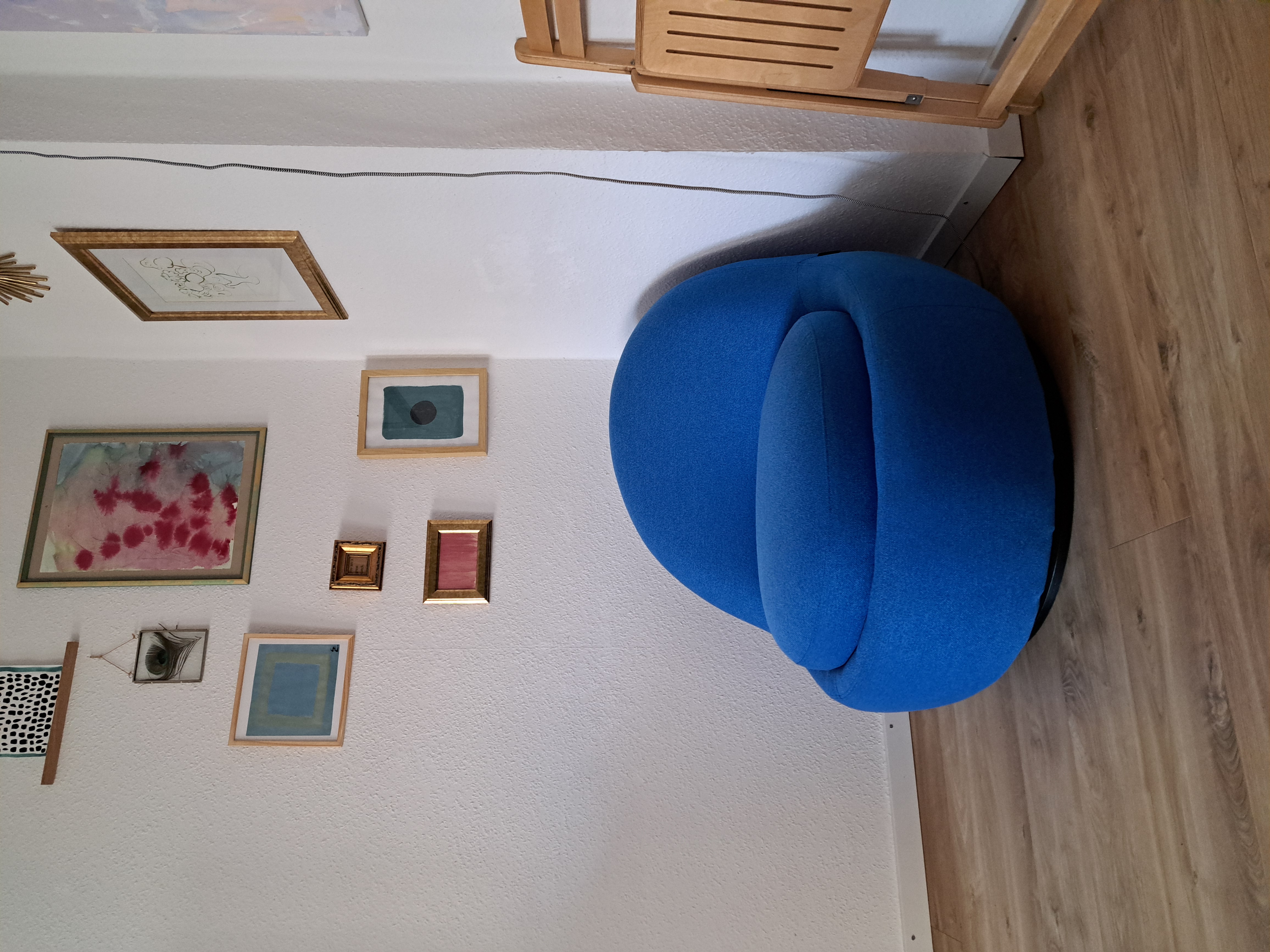 Babette Sessel Blau