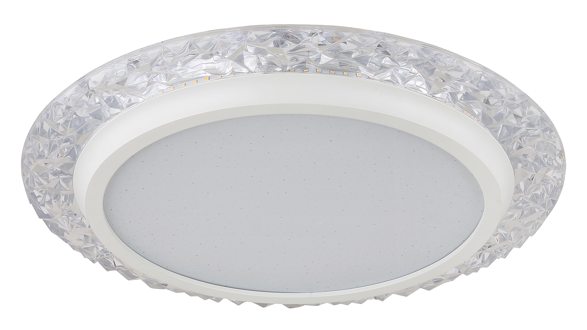 1-Flammig Abigail LED-Deckenleuchte Acrylglas Eisen 