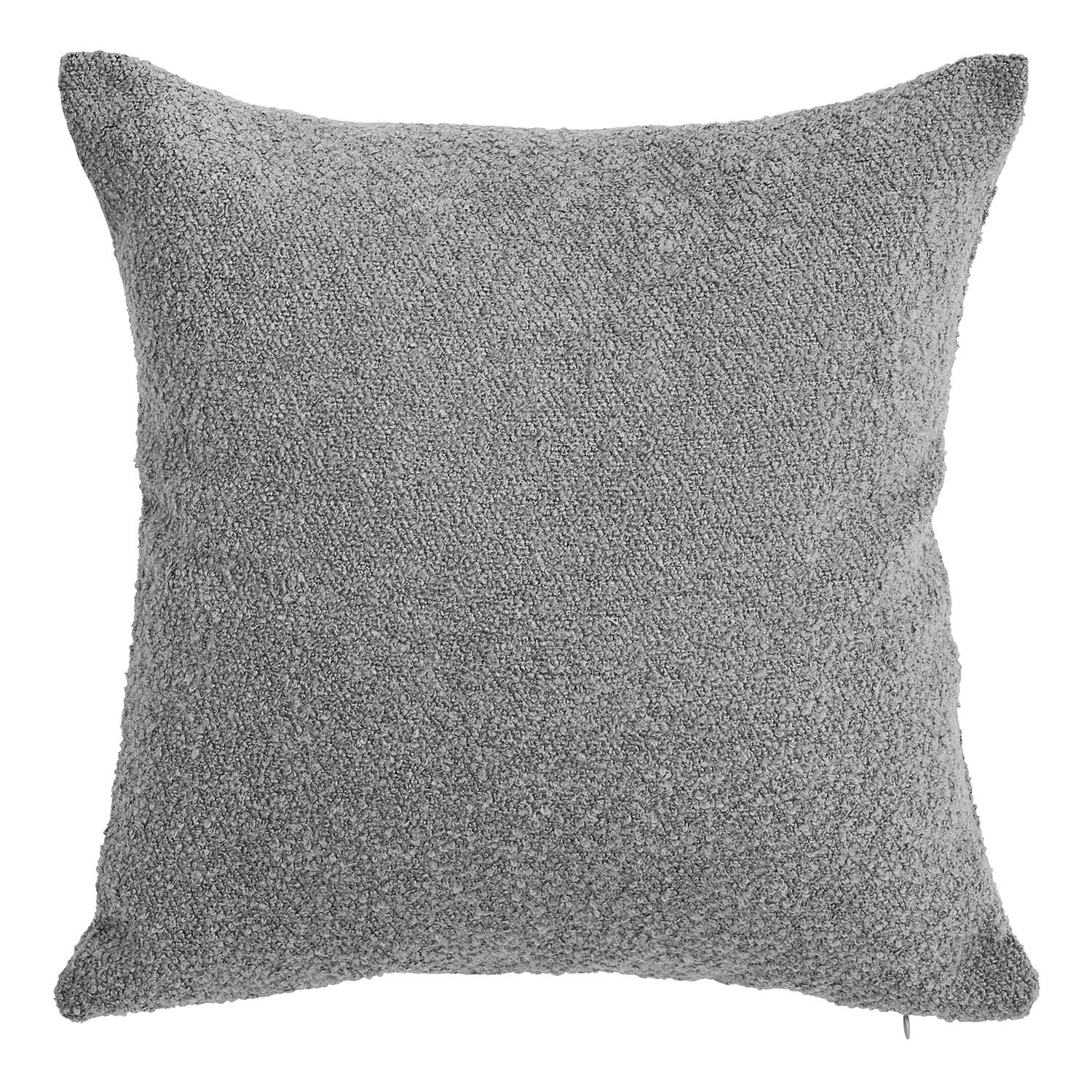 Cushion cover Touch Acetate Polyester Silver 45 x 45 cm