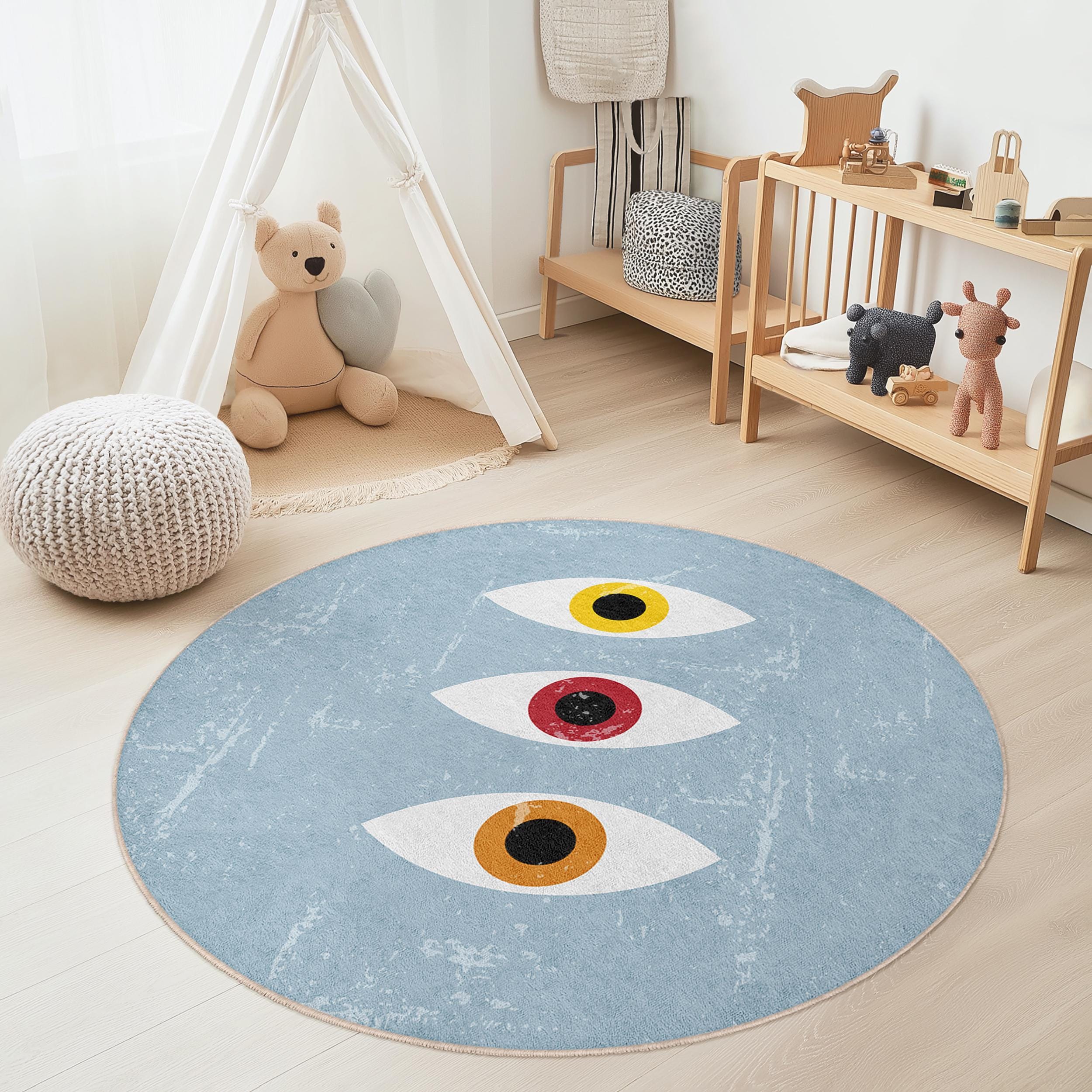 Children's rug Multicolor Ø150cm