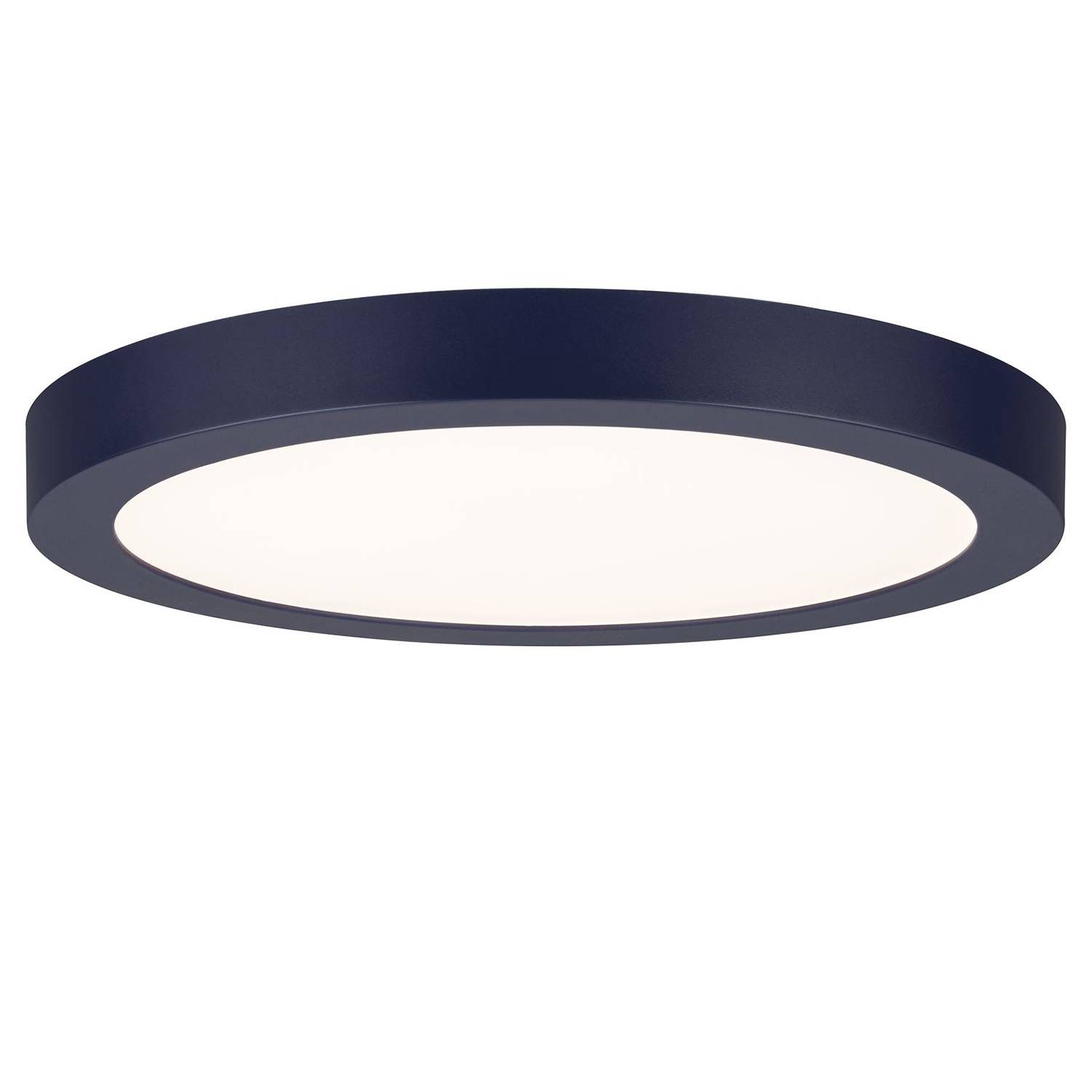 1-Flammig Abia LED Ceiling Light Metal Blue