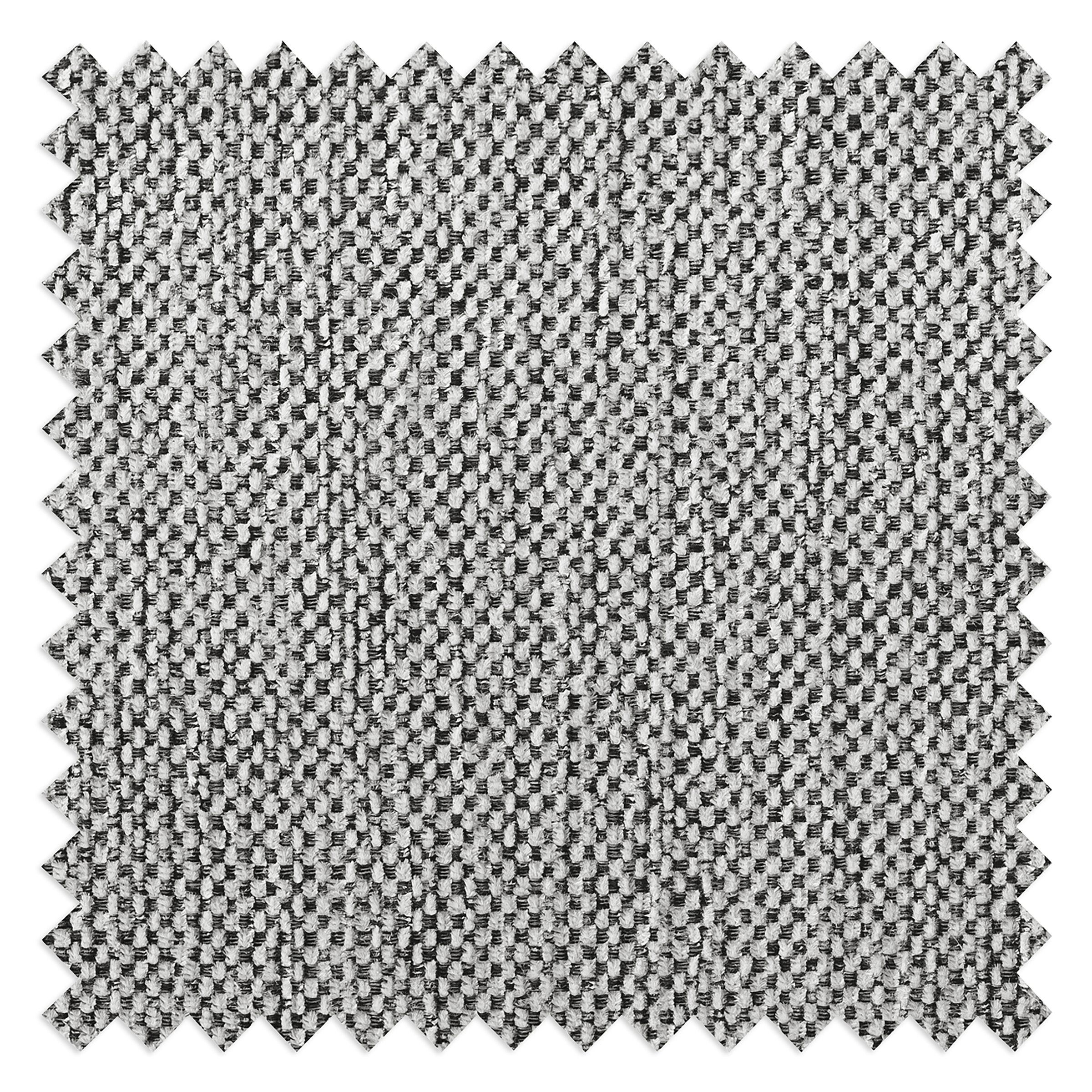 2x Hudson Lounge Cushion Set Woven Fabric Saia Light Grey 75x75x17cm