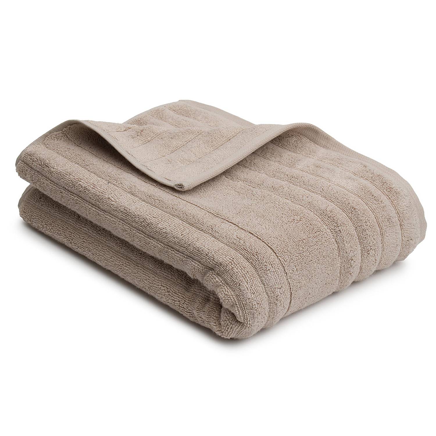Mailand Duschtuch Bamboo Baumwolle Taupe 70x140cm