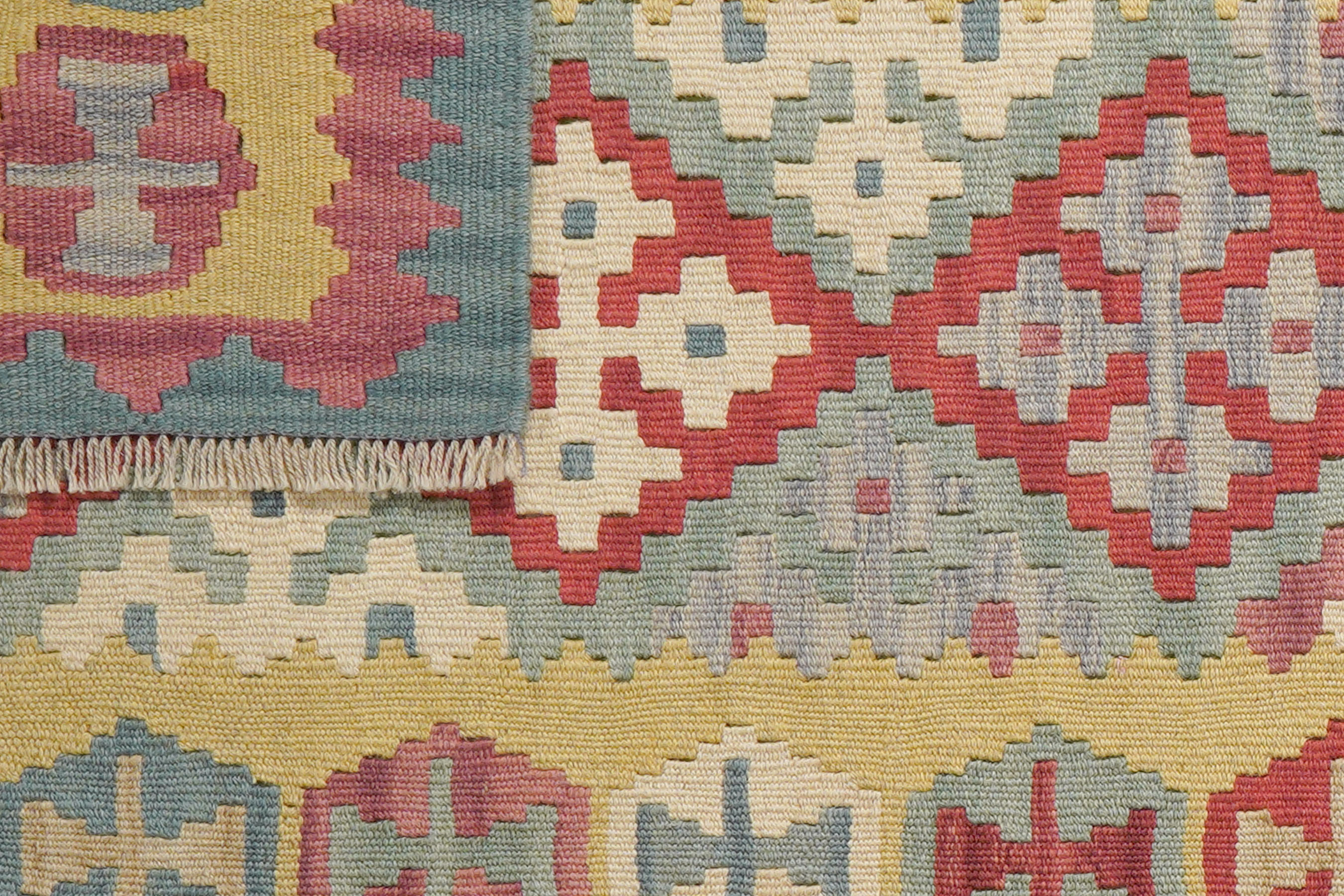 Kelim Gashgai Wool Multicolored