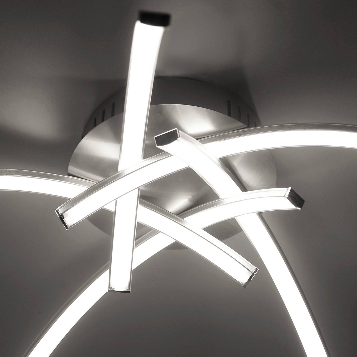 5-Flammig Valerie I LED Ceiling Light  Acrylic Glass Iron