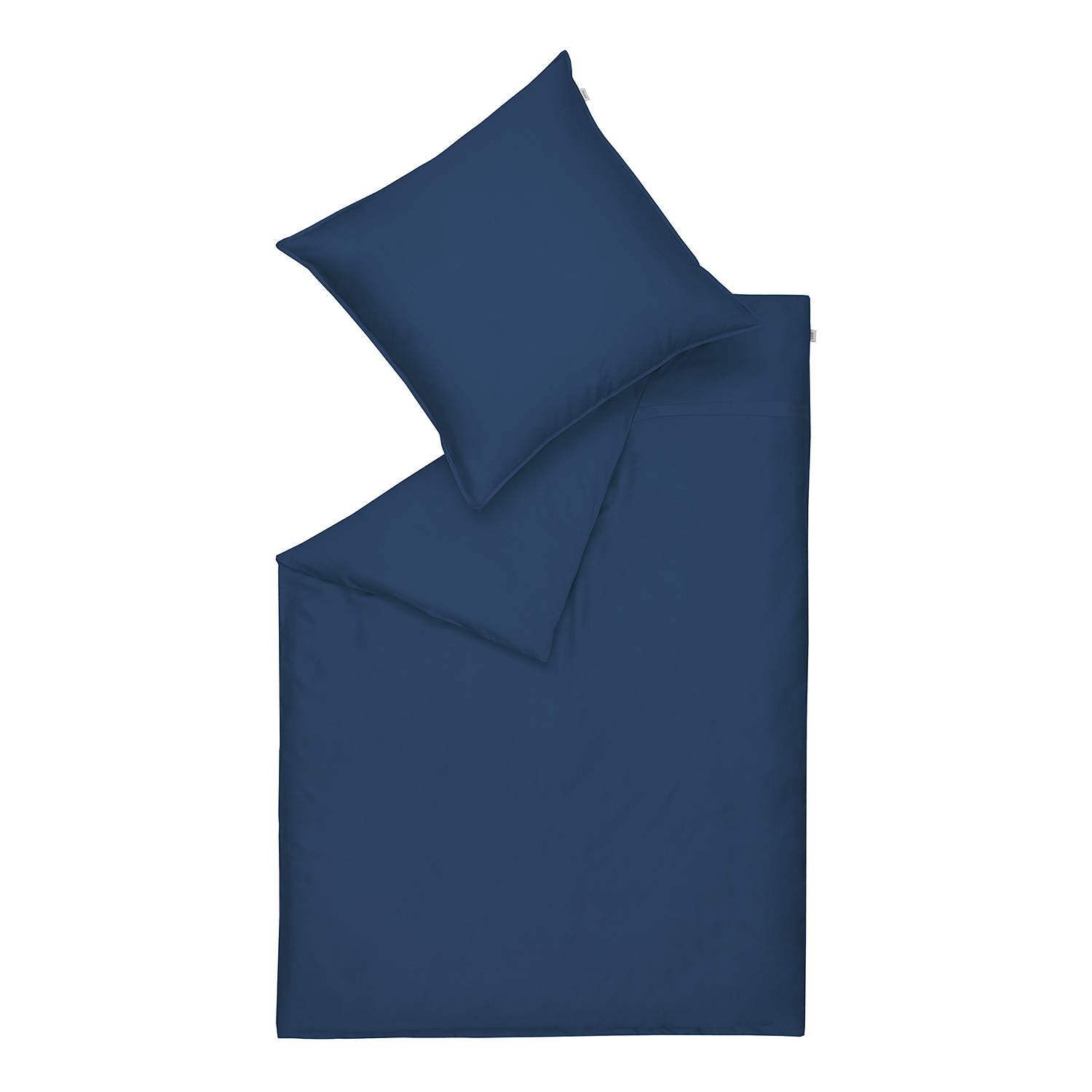 Pure Bed Linen Cotton Blue 200x220cm Pillow 80x80cm