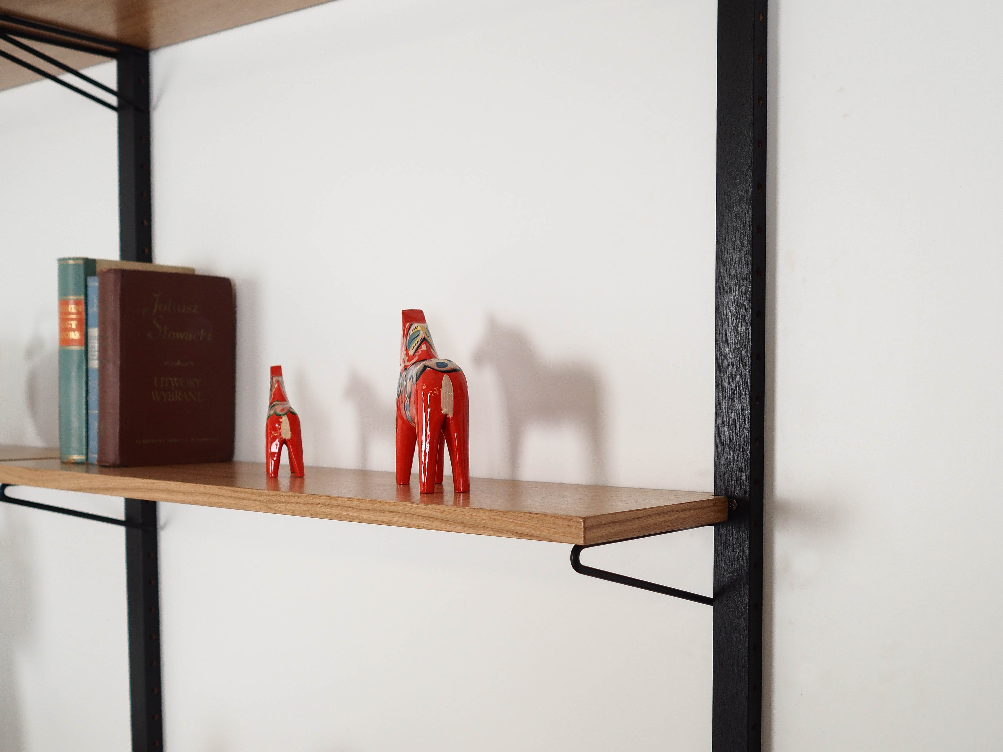 Oak shelf 1970s Brown
