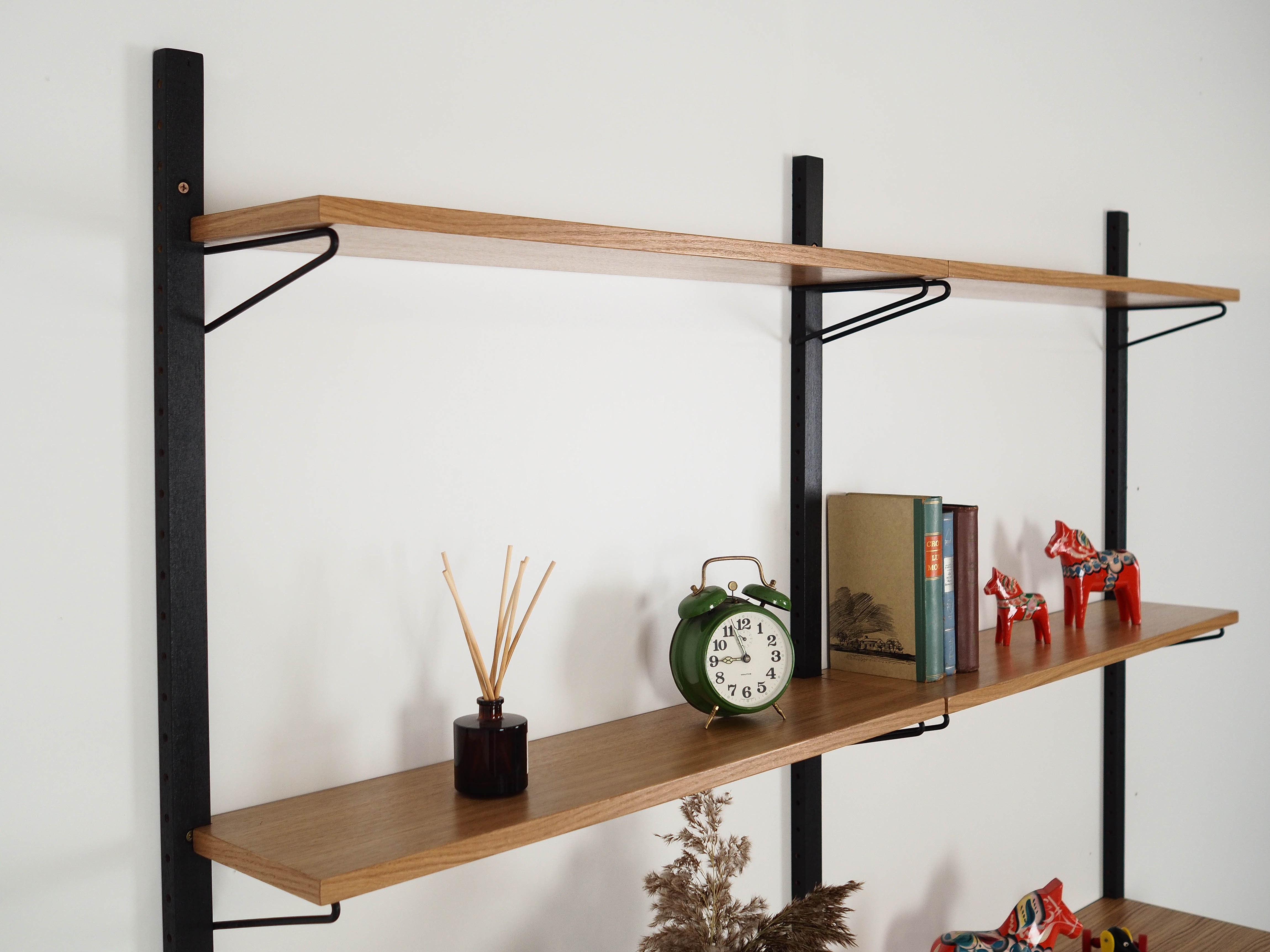 Oak shelf 1970s Brown