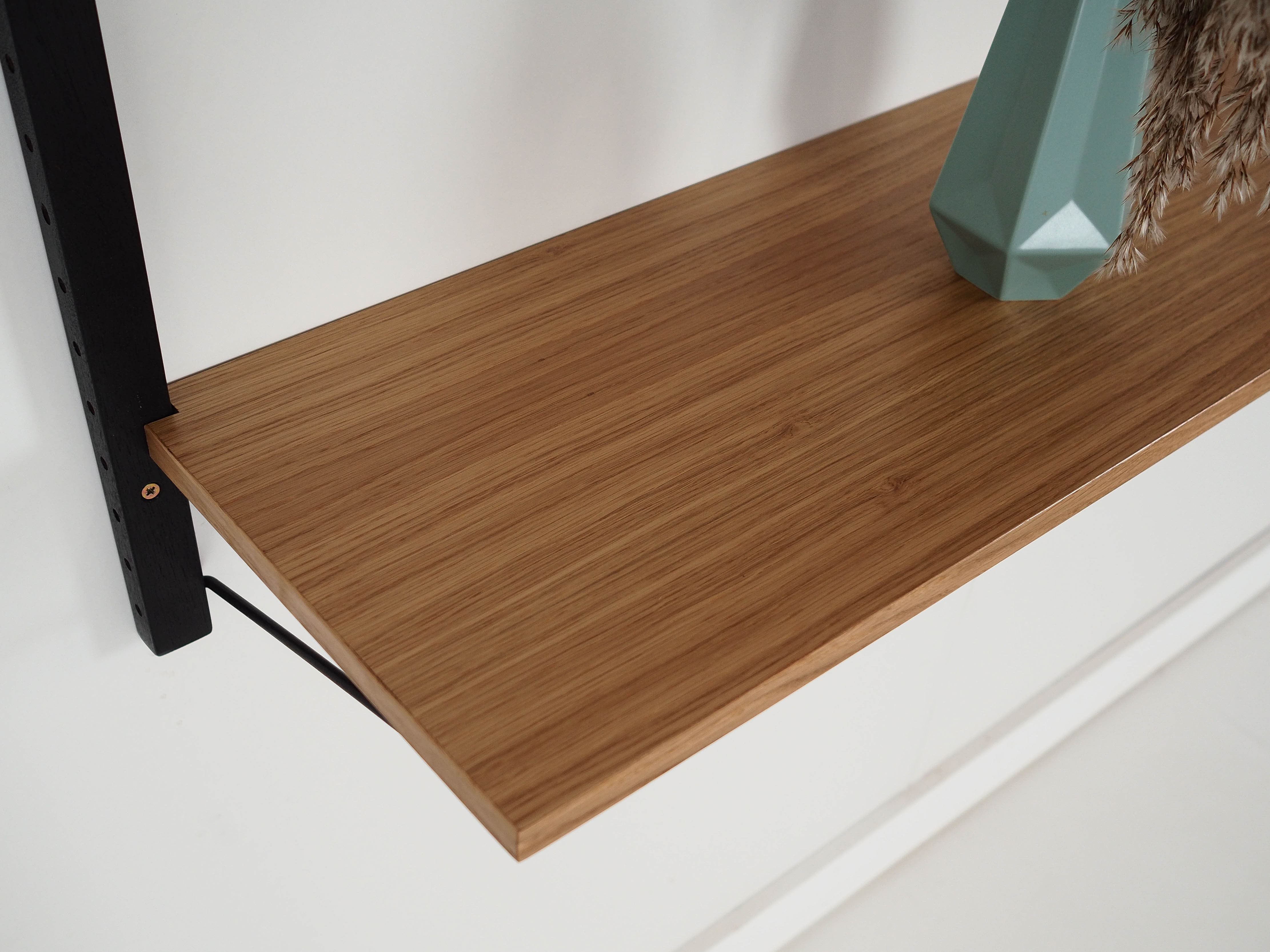 Oak shelf 1970s Brown