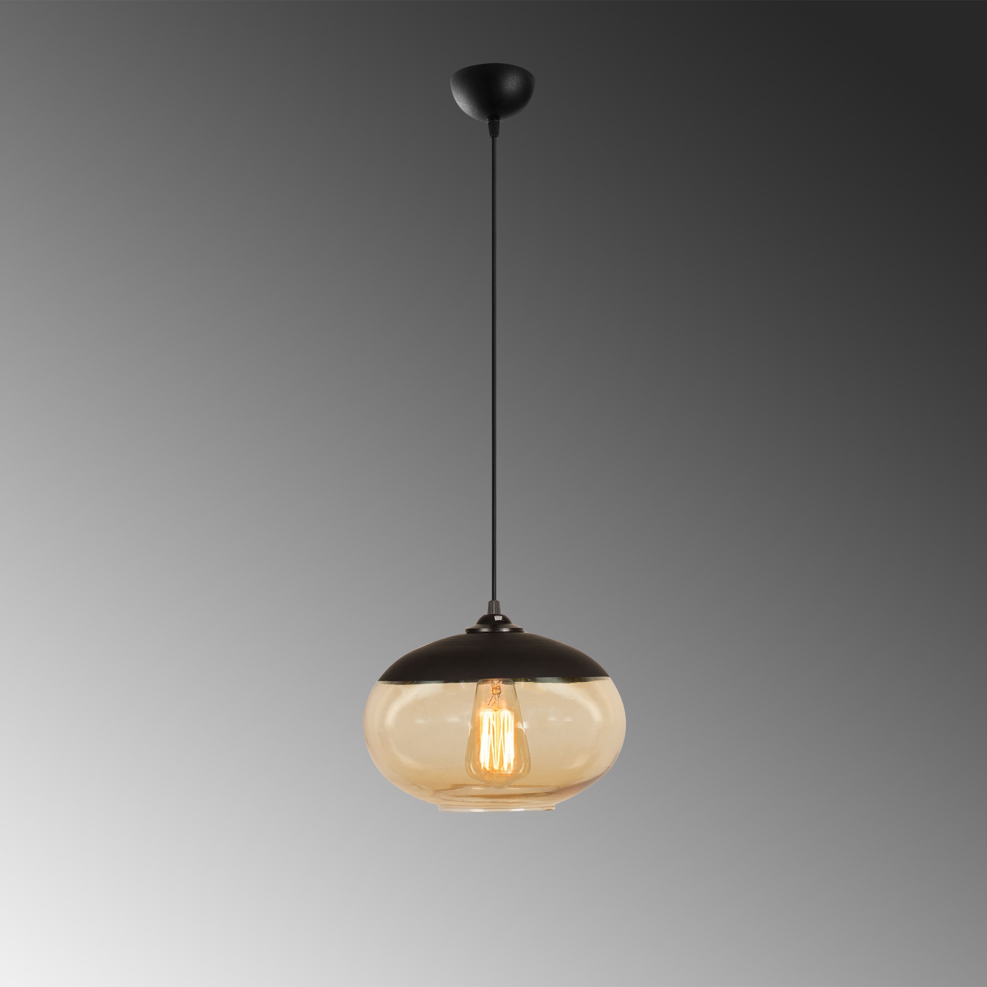 Camini MR-867 Pendant Lamp Iron Black