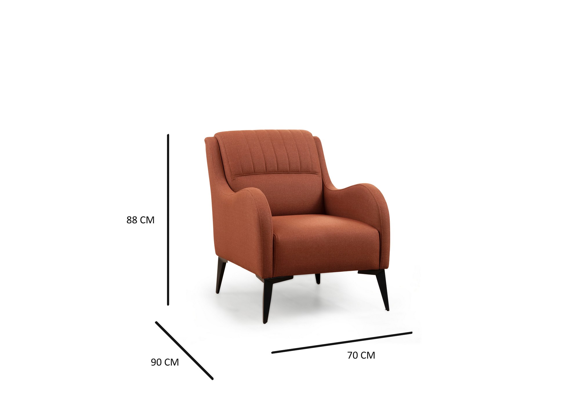 Kenzo Armchair Red