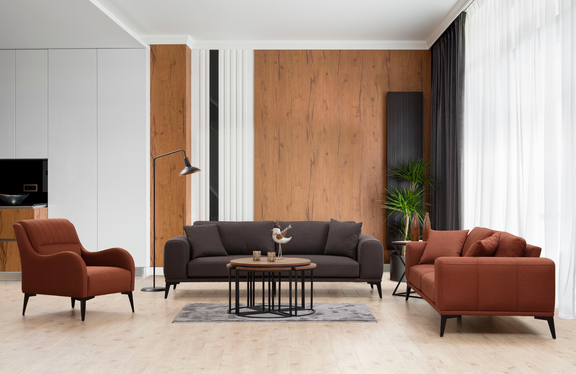 Kenzo Armchair Red