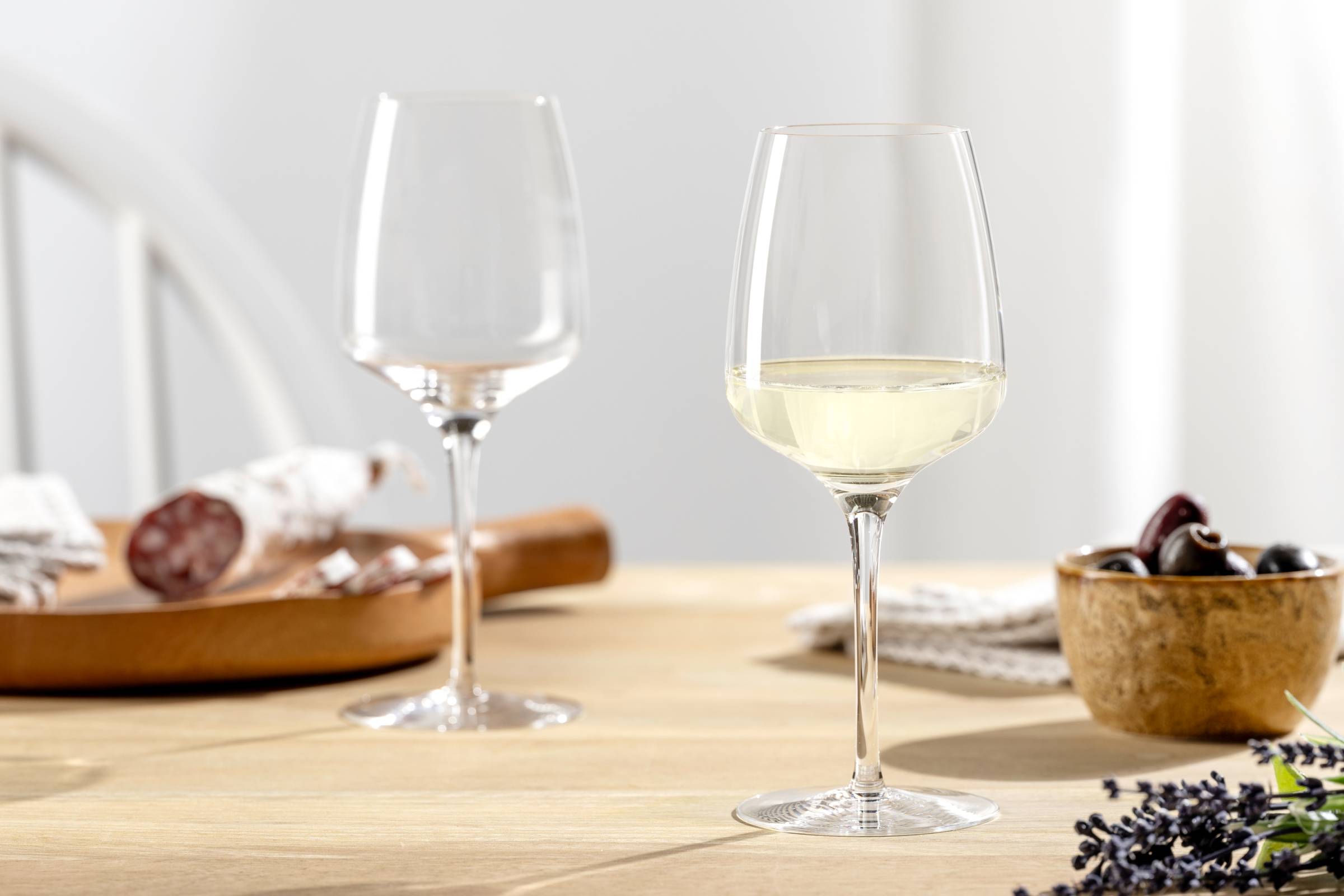 6x Cesti Type B Wine glass set Crystal glass Transparent