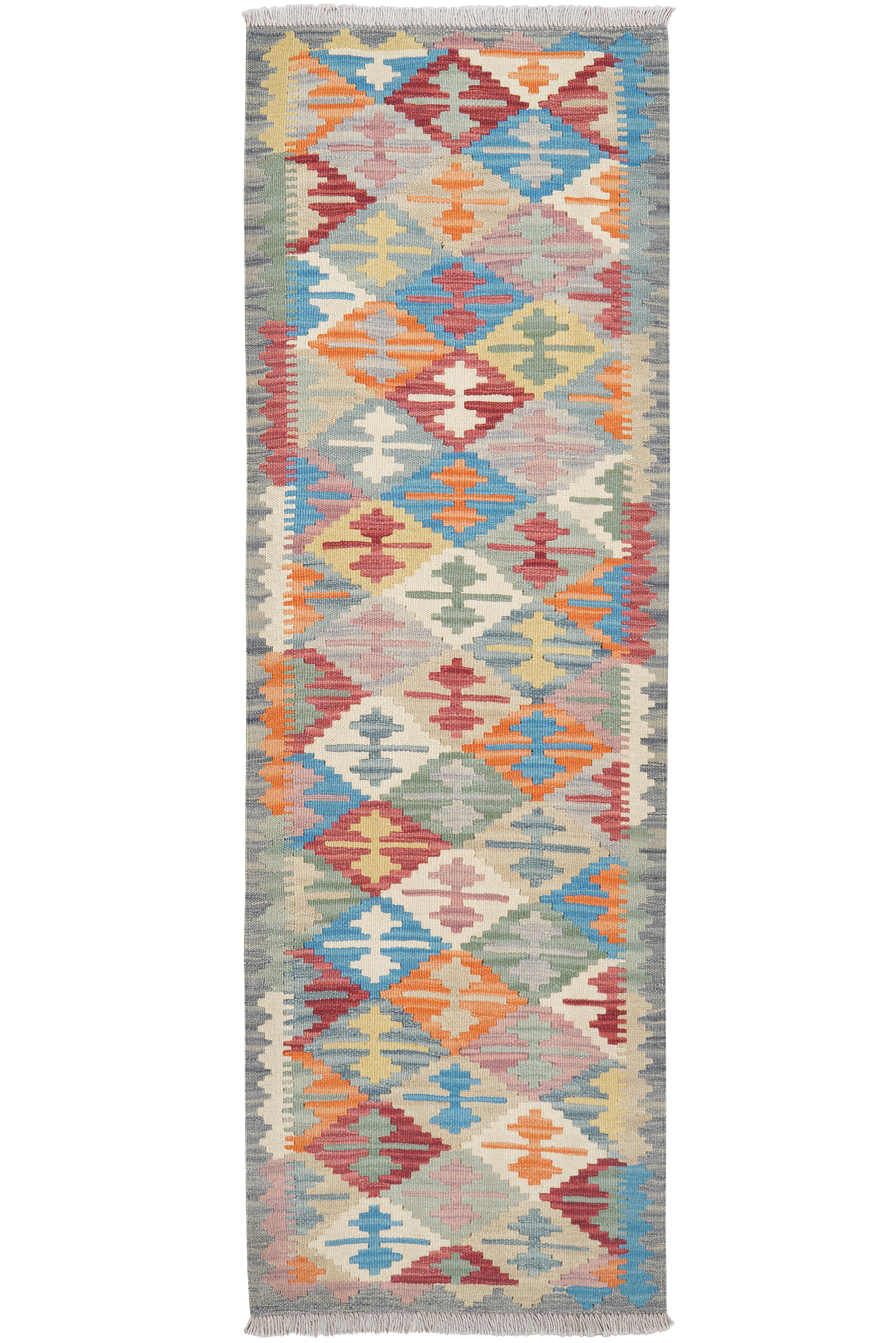 Kelim Gashgai Carpet Wool Multicolored