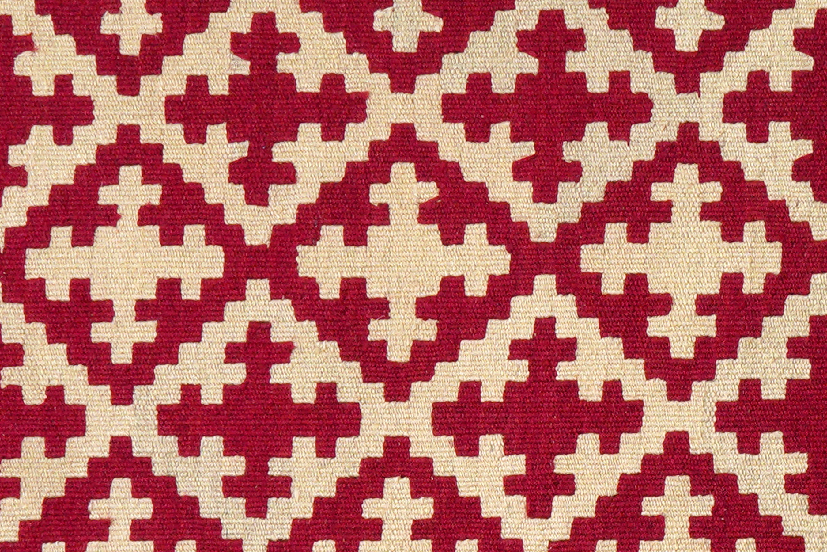 Kelim Gashgai Teppich Wolle Rot