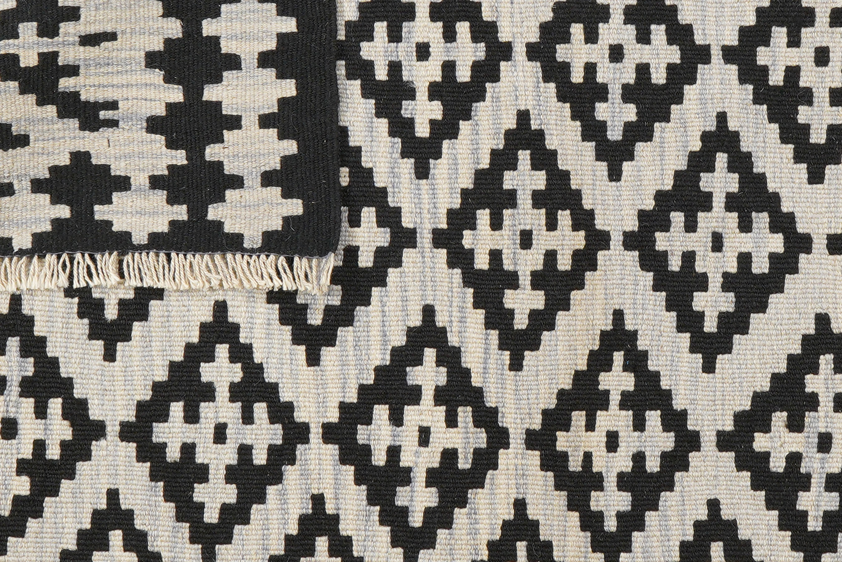 Kelim Gashgai Rug Wool Multicolored