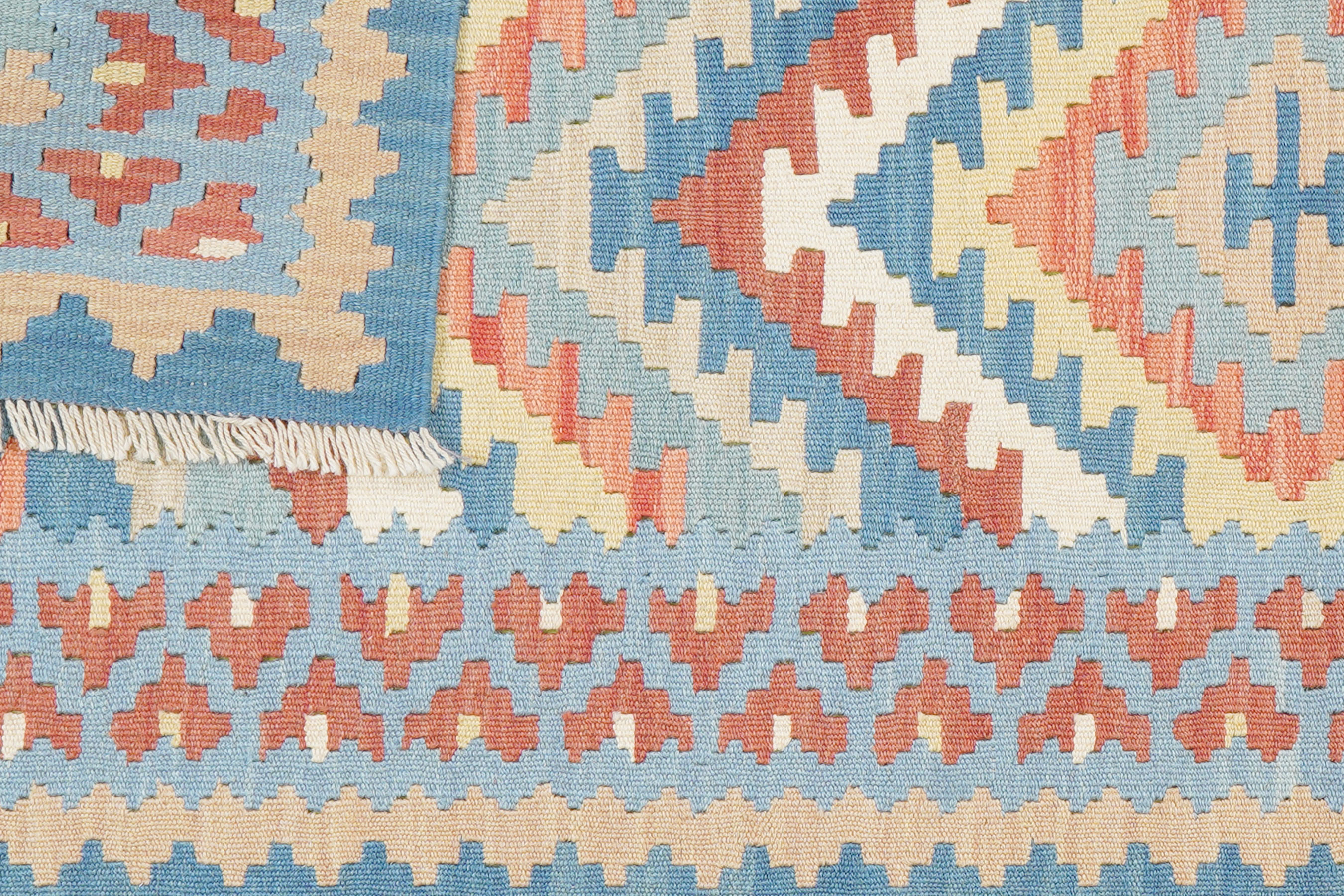 Kelim Gashgai Rug Wool Multicolored