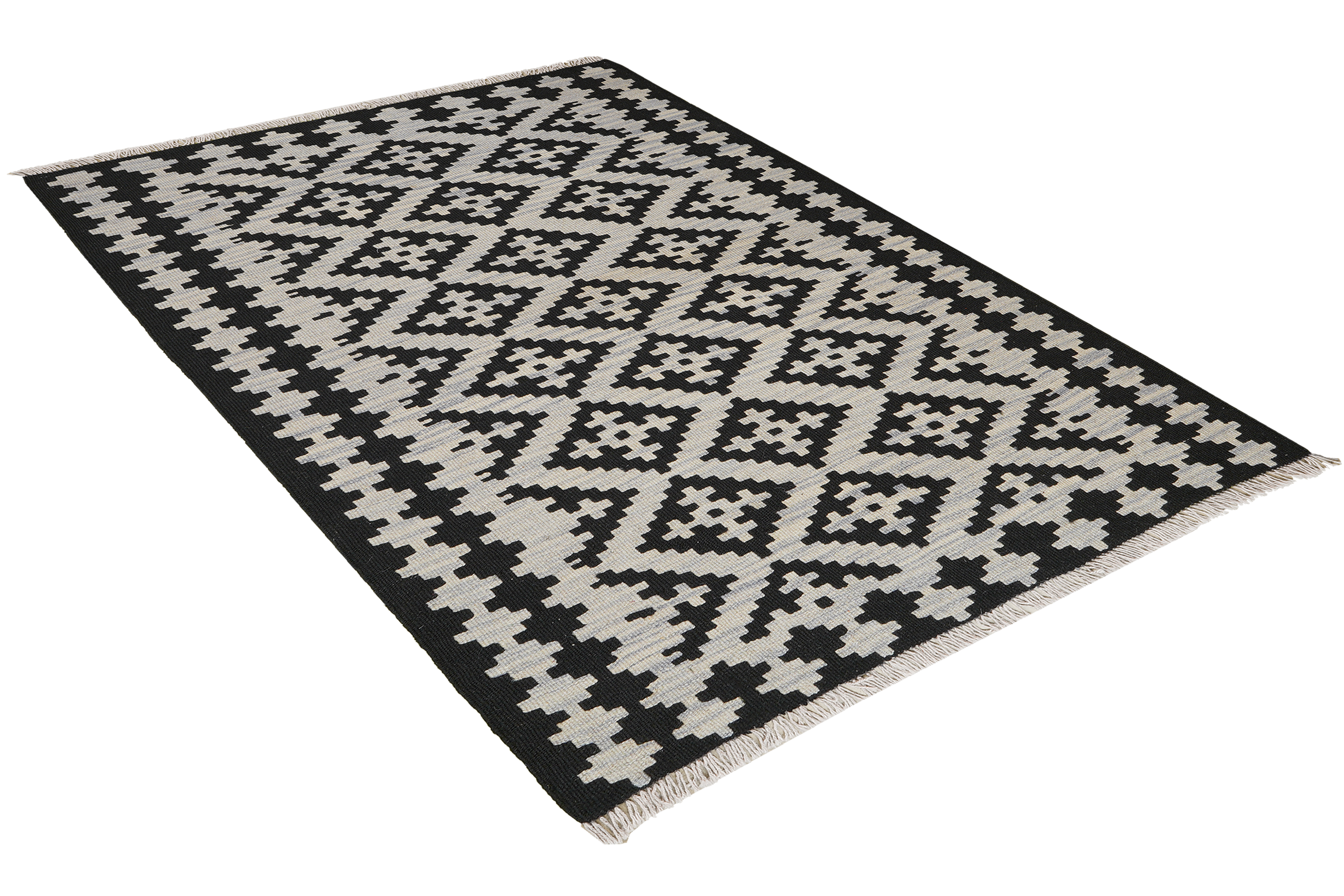 Kelim Gashgai Rug Wool Multicolored