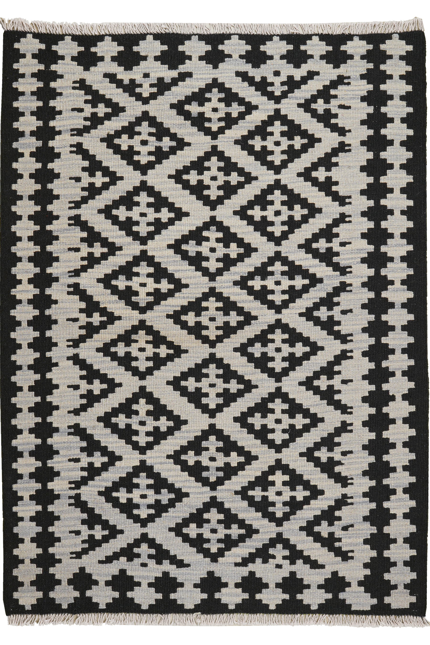 Kelim Gashgai Rug Wool Multicolored