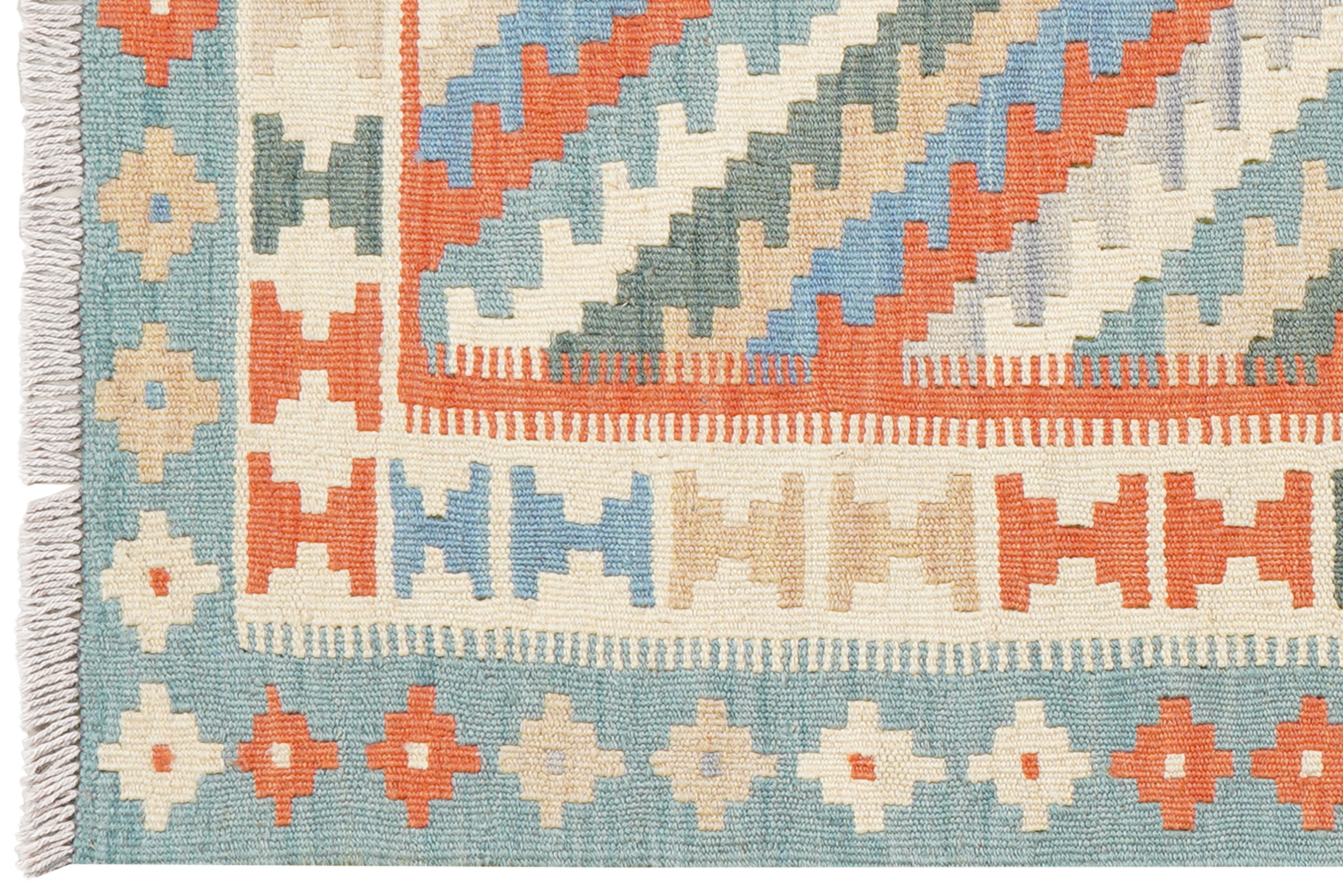 Kelim Gashgai Carpet Wool Multicolored