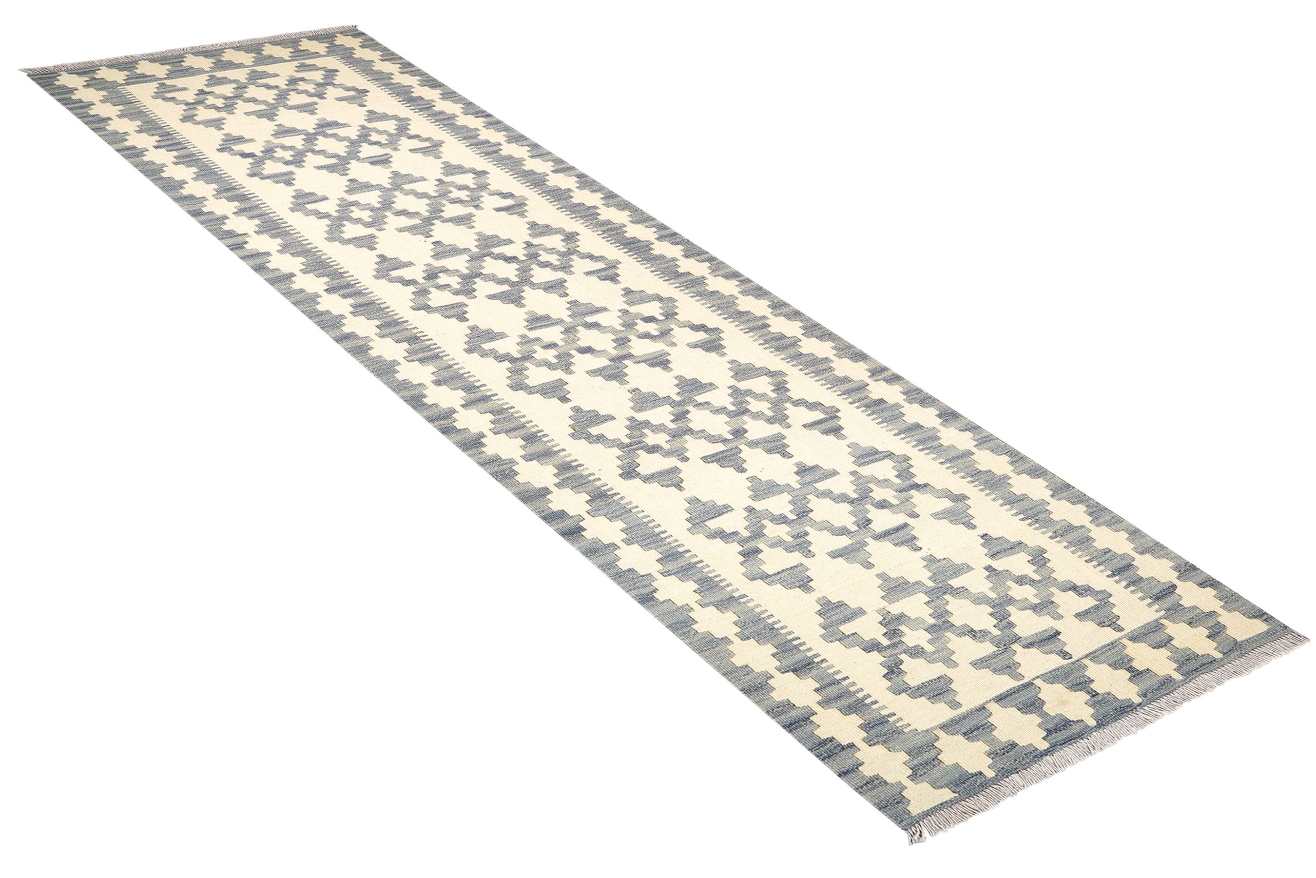 Kelim Gashgai Teppich Wolle Beige
