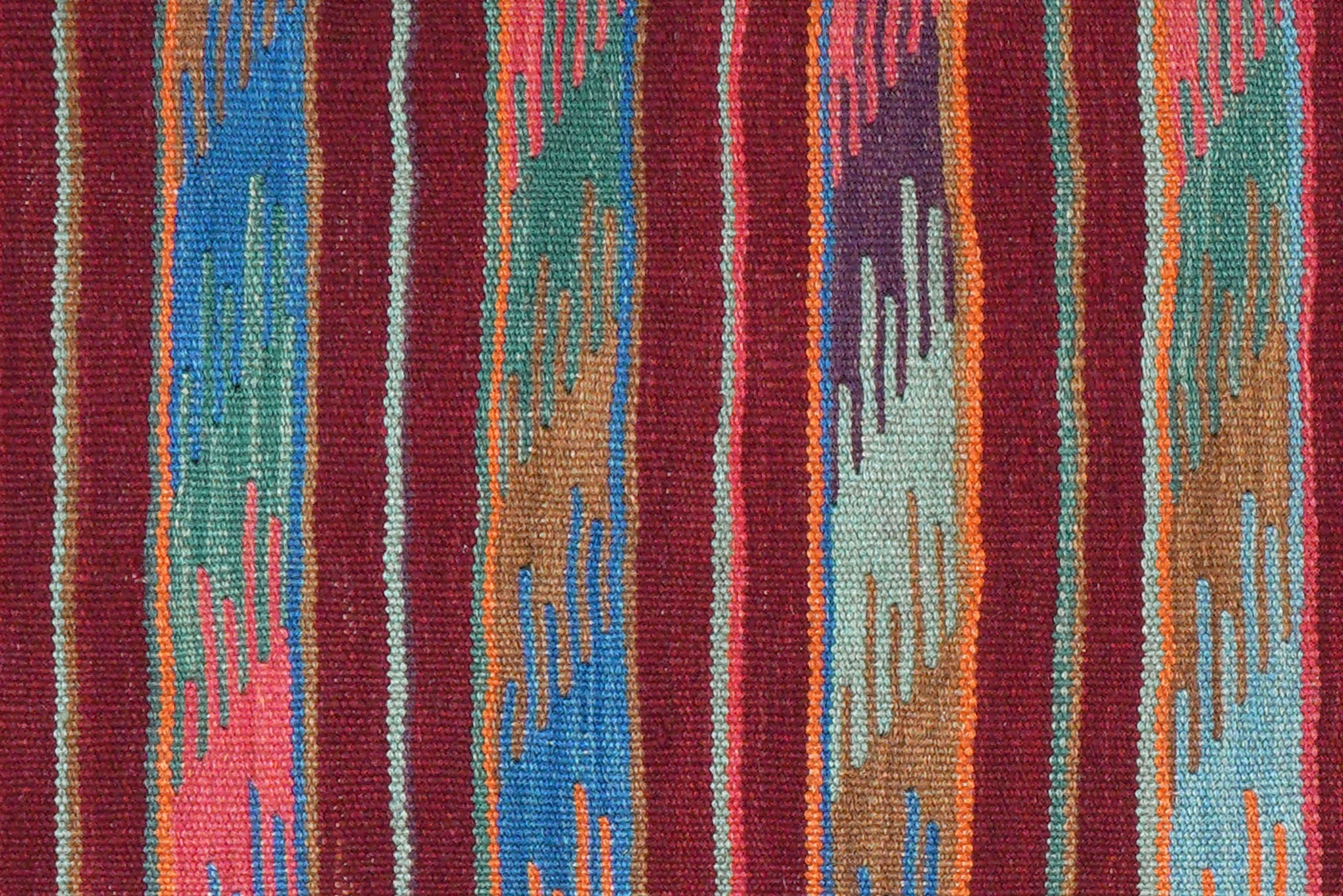 Kelim Gashgai Carpet Wool Multicolored