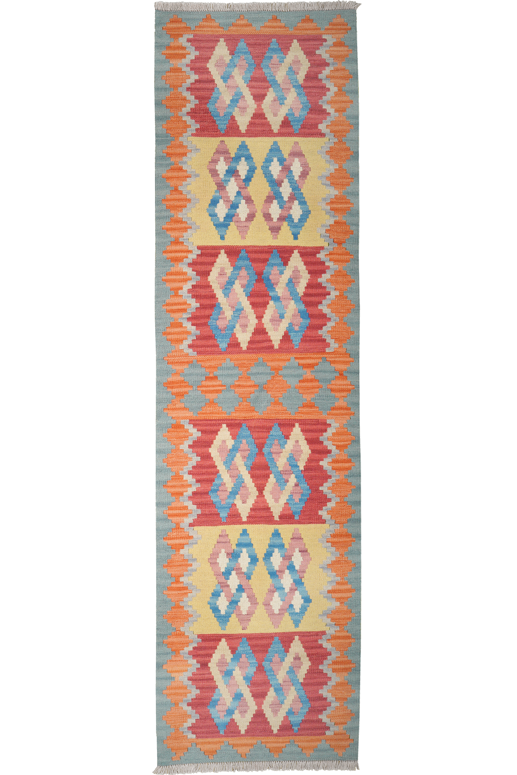 Kelim Gashgai Carpet Wool Multicolored