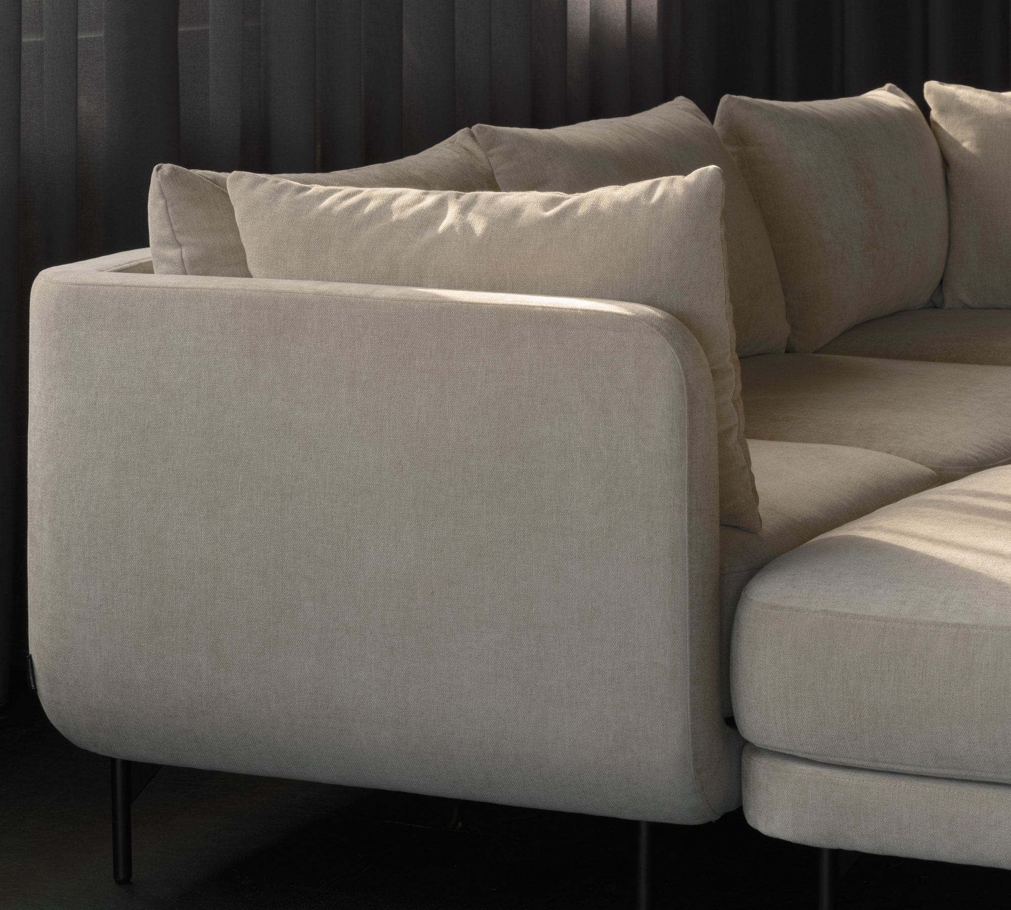 Maison Sofa 1-Sitzer Modul Danny Cream