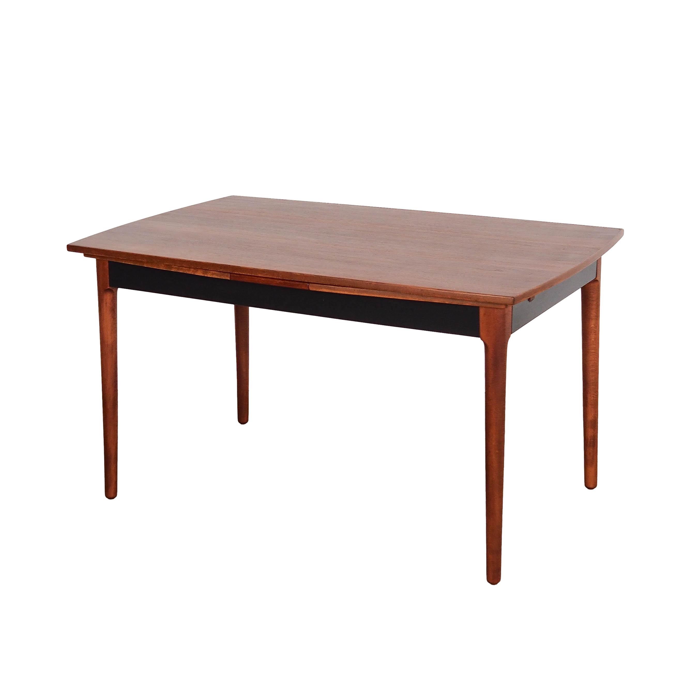 Walnut table Brown 1970s