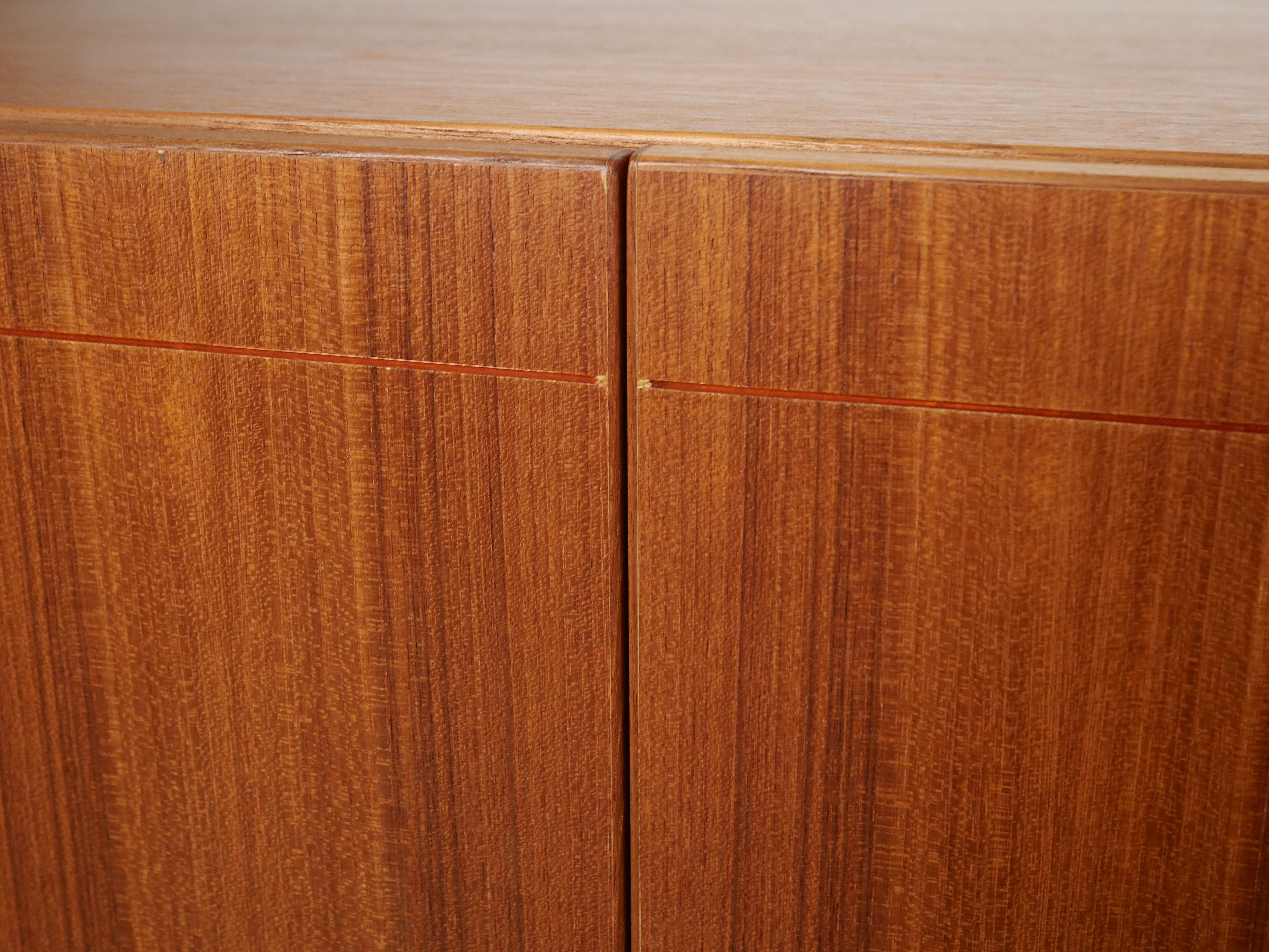 Teak-Schrank Braun1970er Jahre