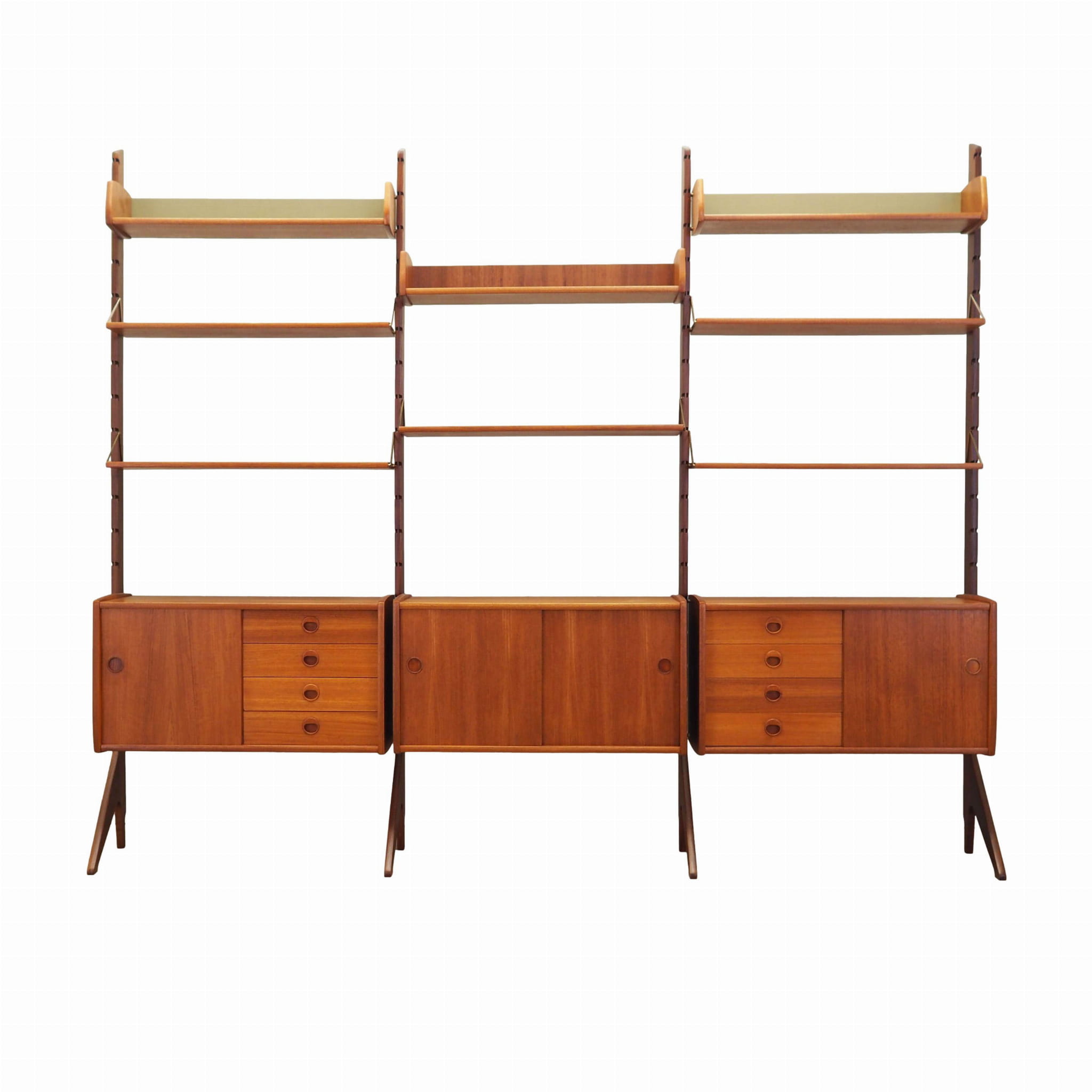 Wall shelf Teak wood 1960s
